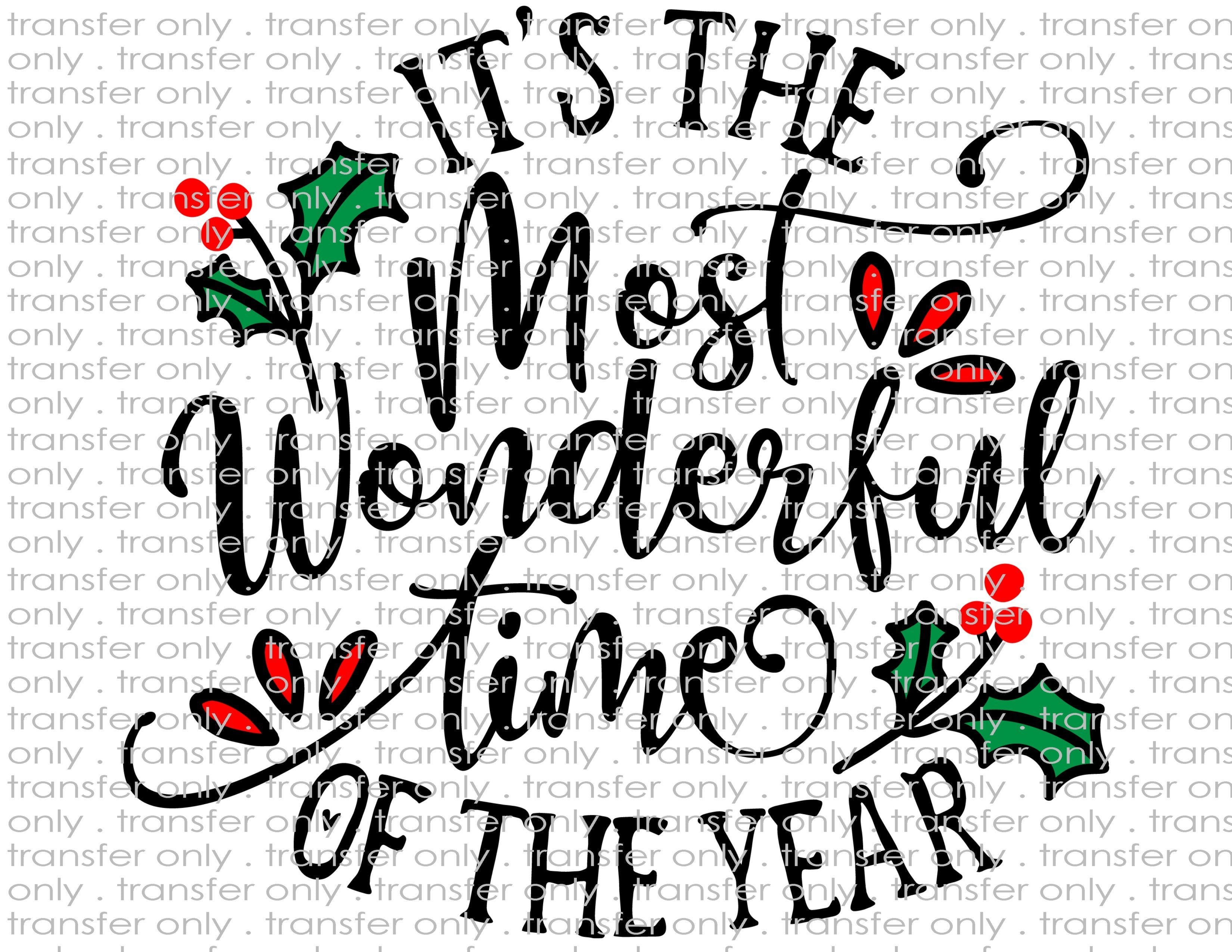 Christmas - Waterslide, Sublimation Transfers