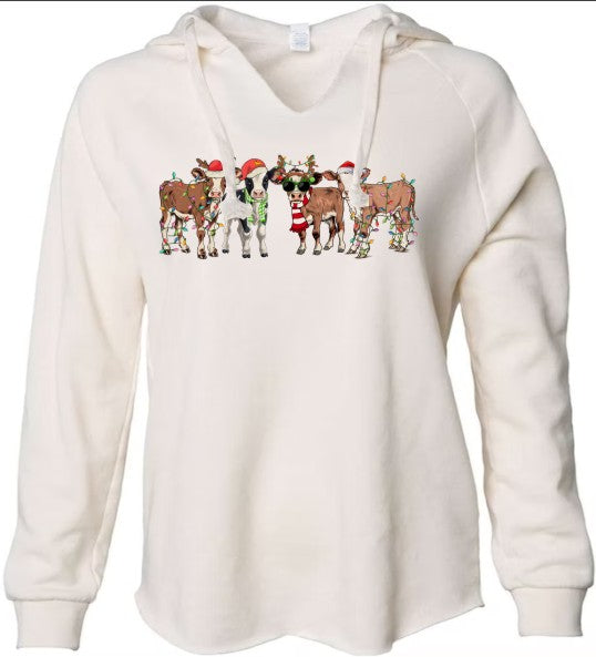 Christmas Cows - DTF Transfer