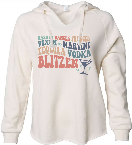 Reindeer Margarita - DTF Transfer