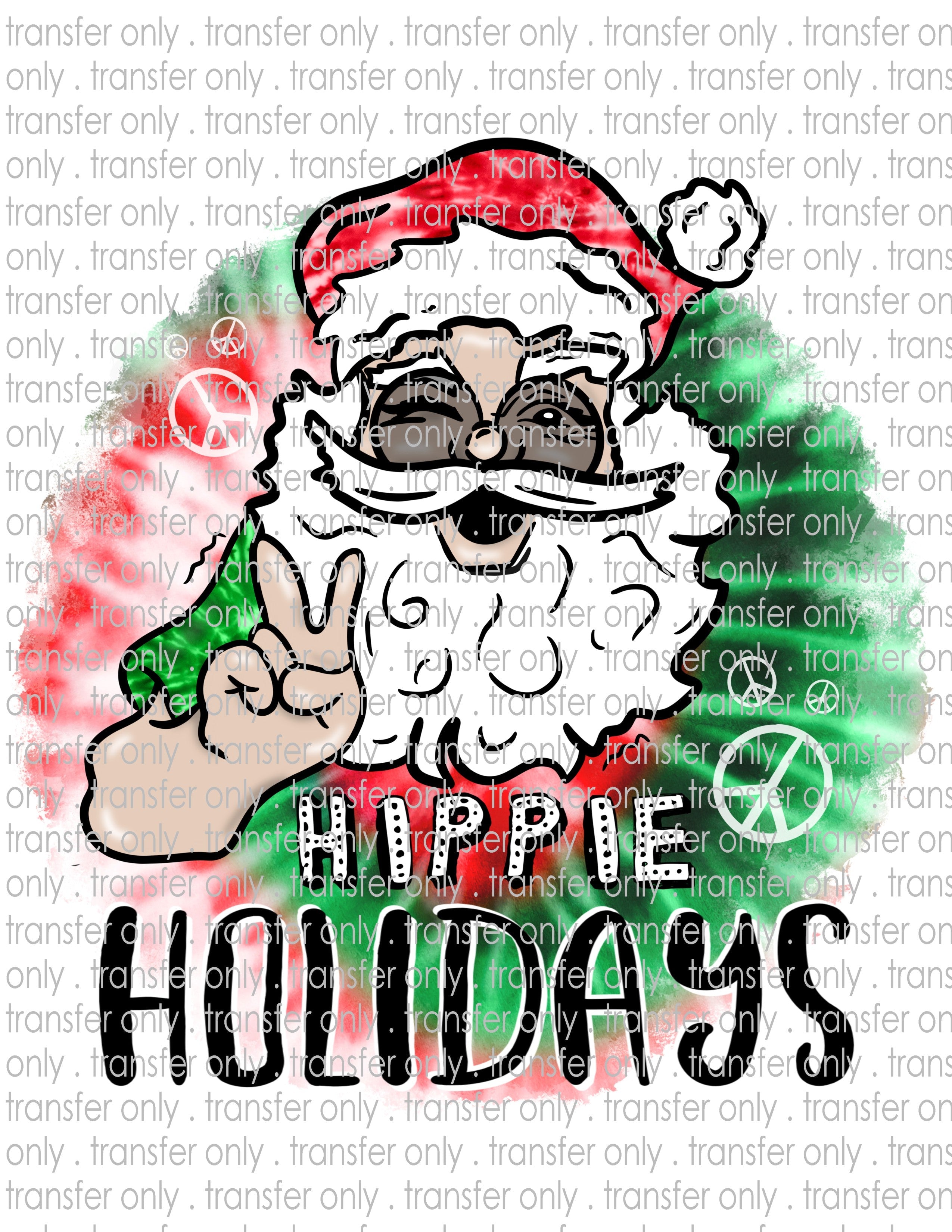 Hippie Holidays - Waterslide, Sublimation Transfers