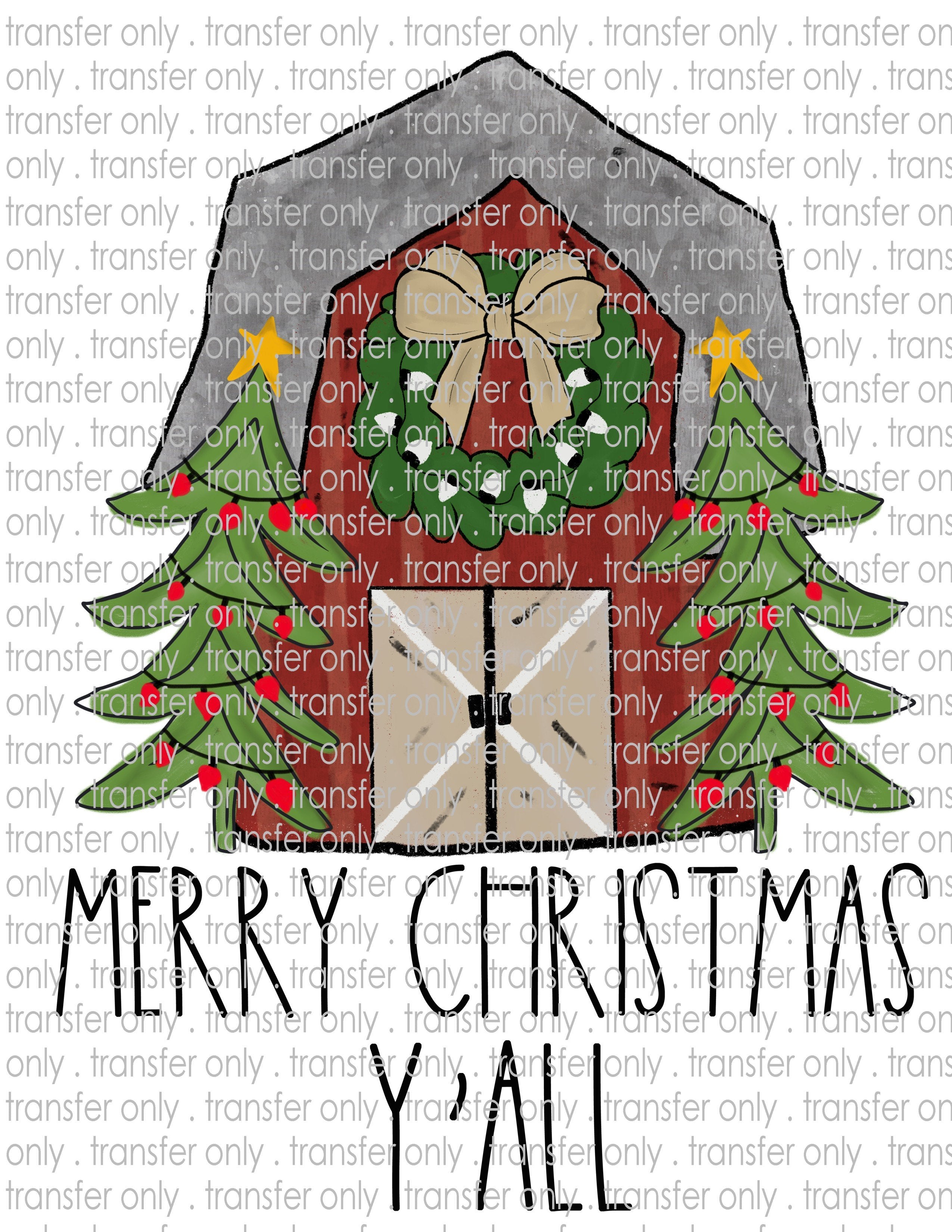 Christmas - Waterslide, Sublimation Transfers