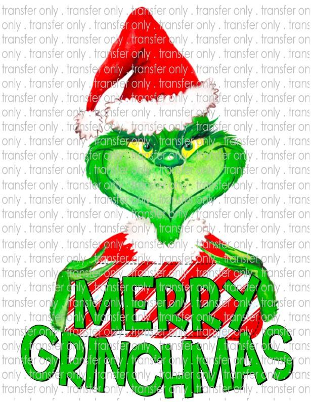 Green Christmas Movie - Waterslide, Sublimation Transfers