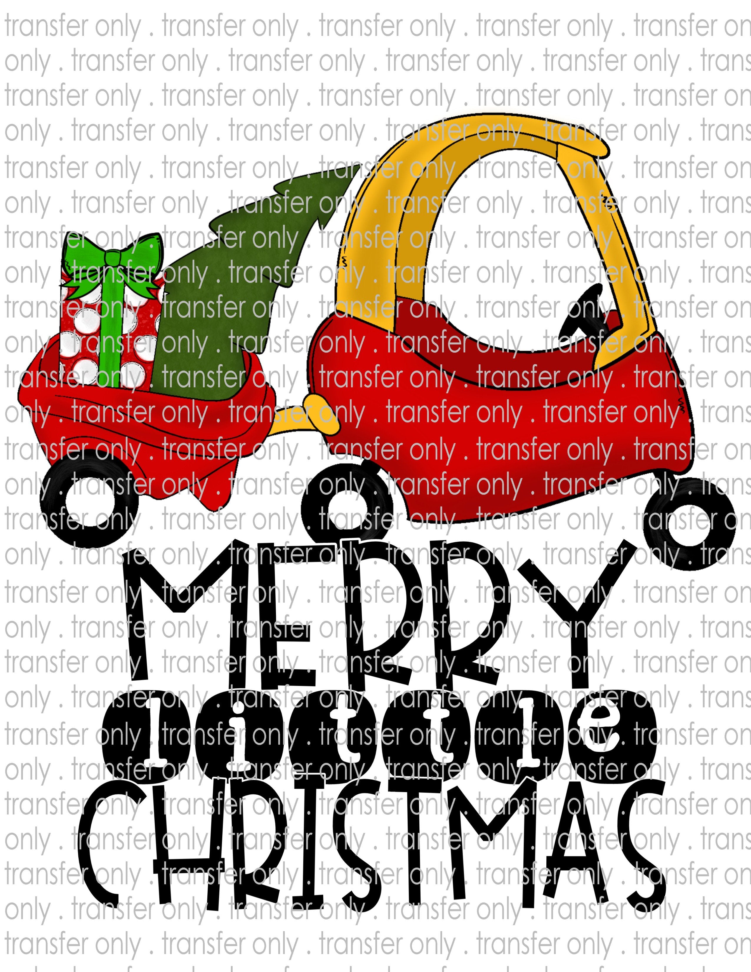Kid's Merry Little Christmas - Waterslide, Sublimation Transfers