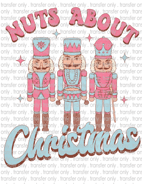 Nuts About Christmas - Waterslide, Sublimation Transfers