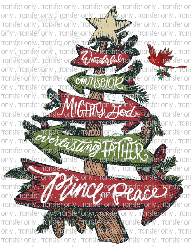 Prince of Peace - Waterslide, Sublimation Transfers