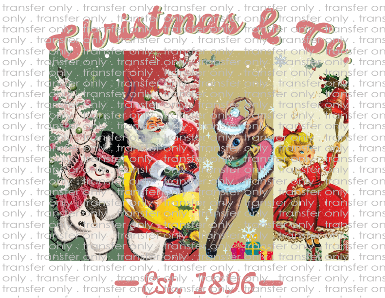 Christmas & Co.  - Waterslide, Sublimation Transfers