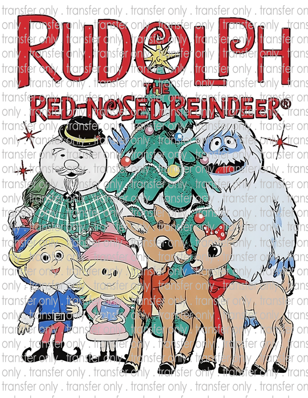 Christmas Movie - Waterslide, Sublimation Transfers