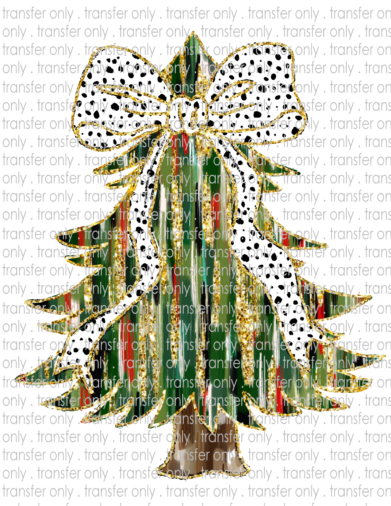 Vibrant, Abstract Tree - Waterslide, Sublimation Transfers