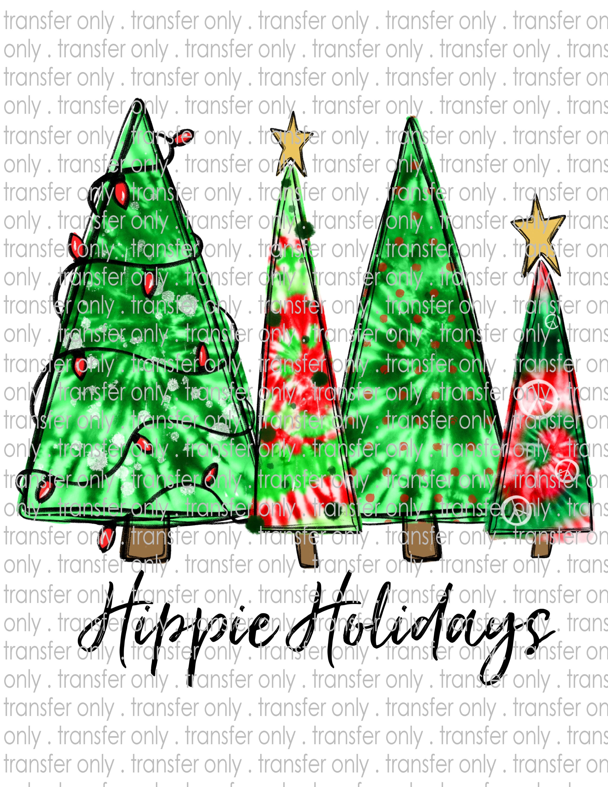 Hippie Holidays - Waterslide, Sublimation Transfers