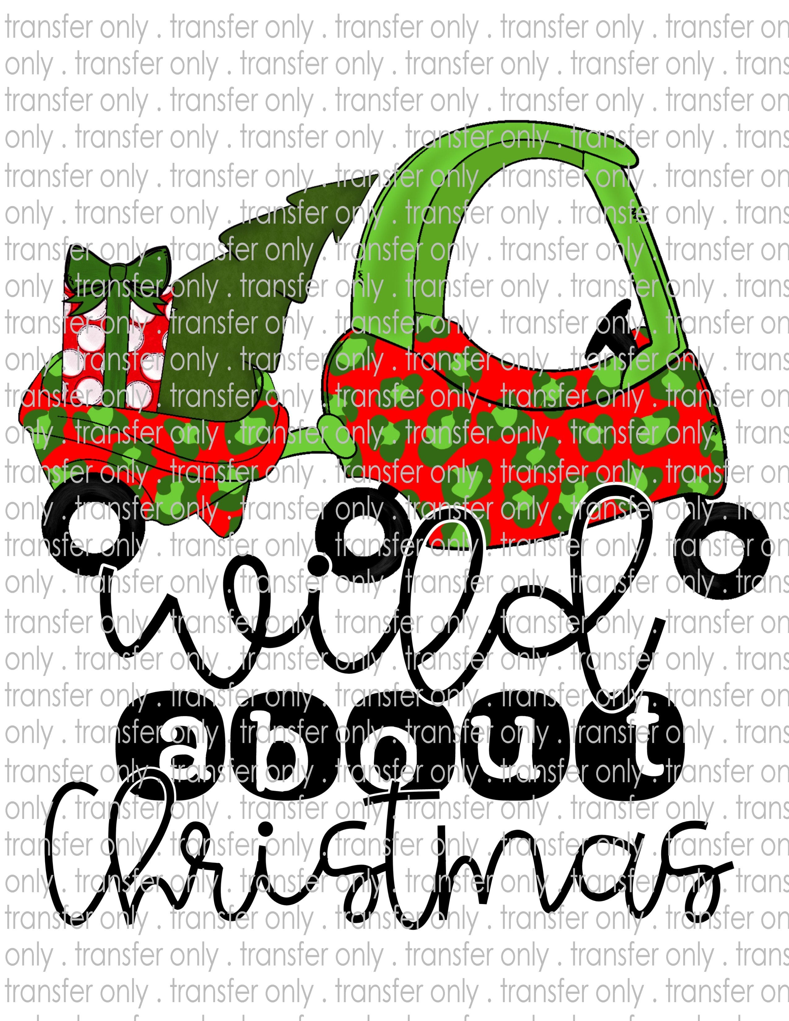 Kid's Wild About Christmas - Waterslide, Sublimation Transfers