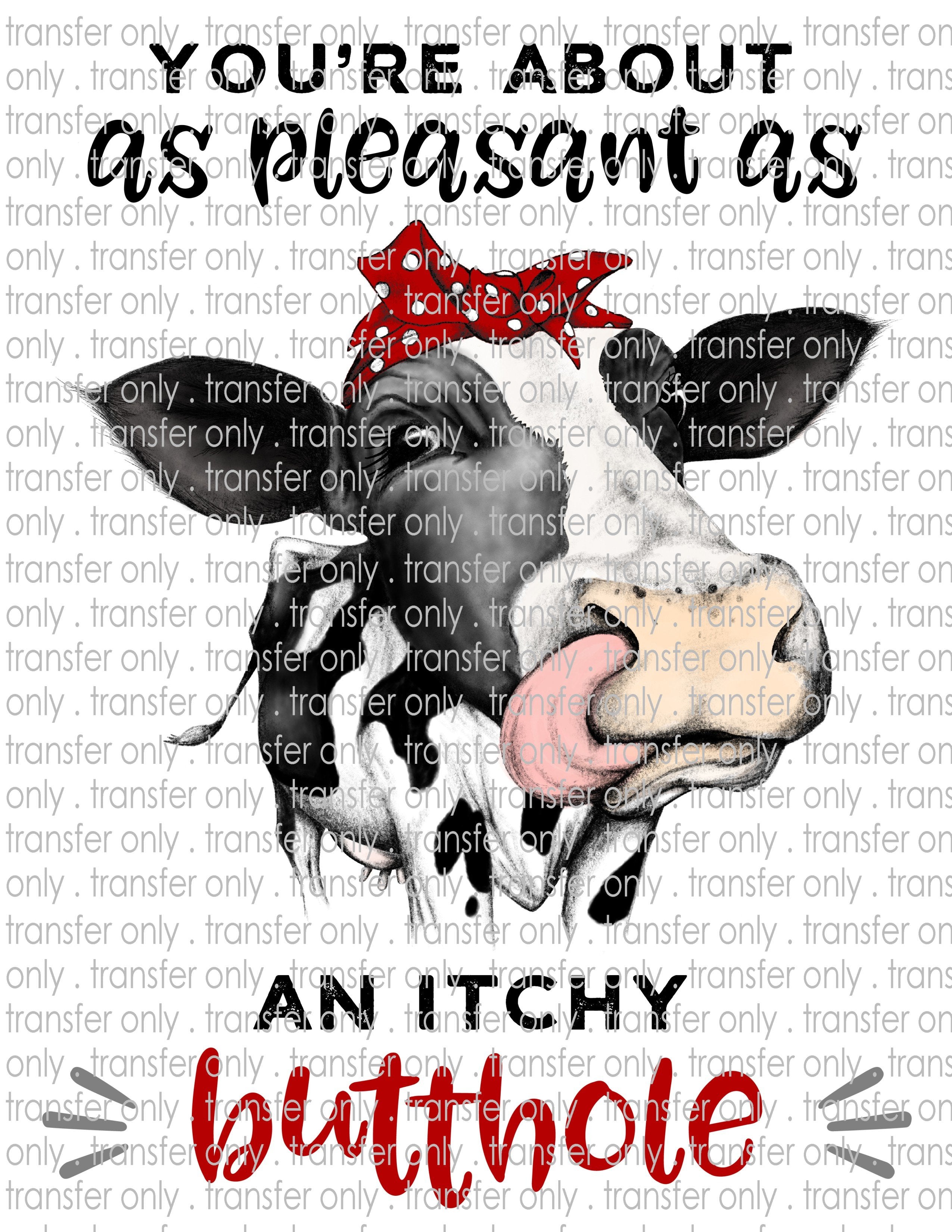 Country Cow - Waterslide, Sublimation Transfers