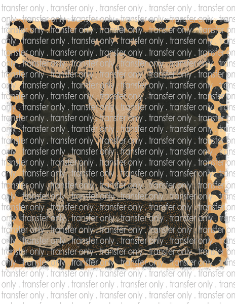 Country Skull - Waterslide, Sublimation Transfers