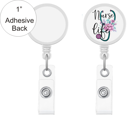 Badge Reel with Insert - Sublimation Blanks
