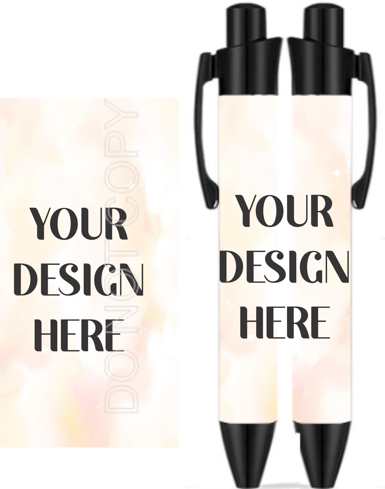 Pen Wrap - Sublimation Transfers - Custom Printing
