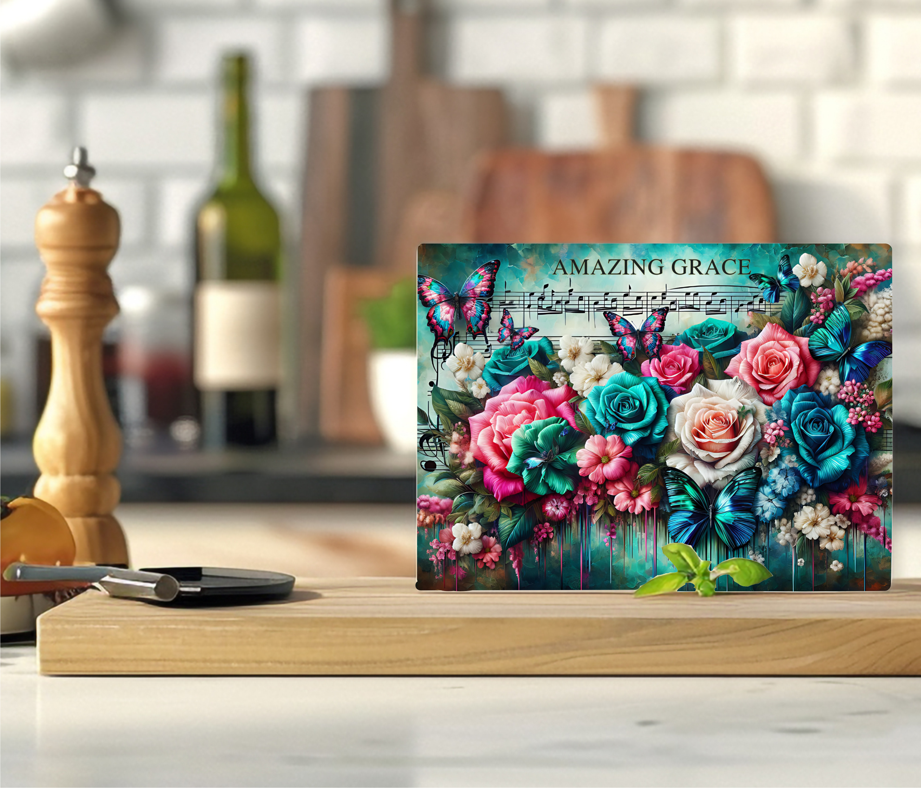 Amazing Grace - Cutting Board - Sublimation Transfer