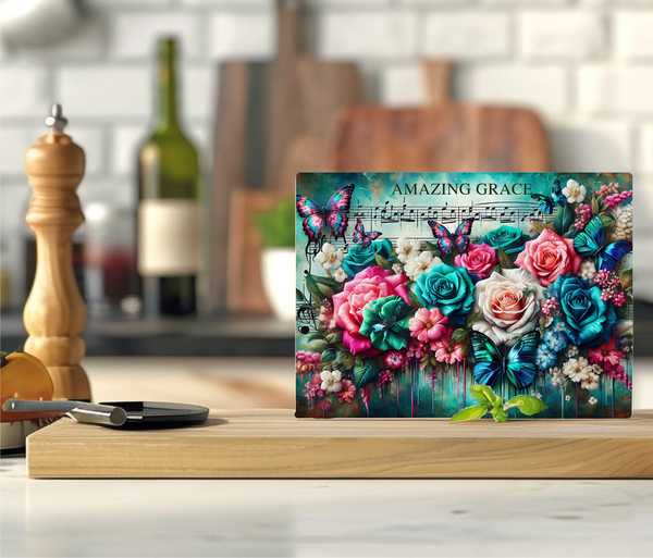 Amazing Grace - Cutting Board - Sublimation Transfer