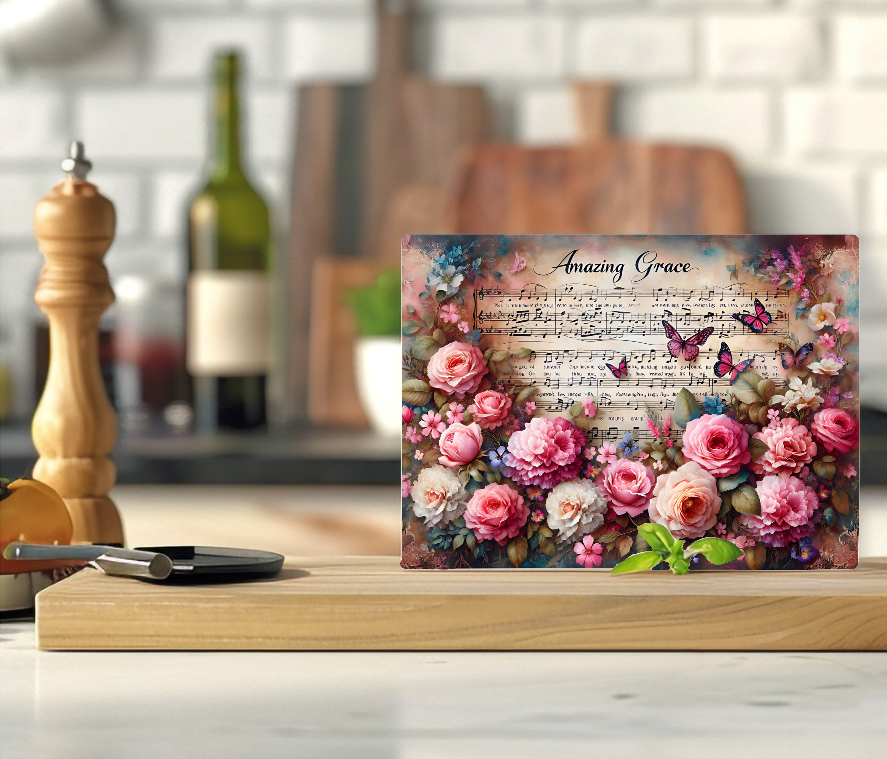 Amazing Grace - Cutting Board - Sublimation Transfer