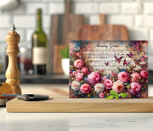 Amazing Grace - Cutting Board - Sublimation Transfer
