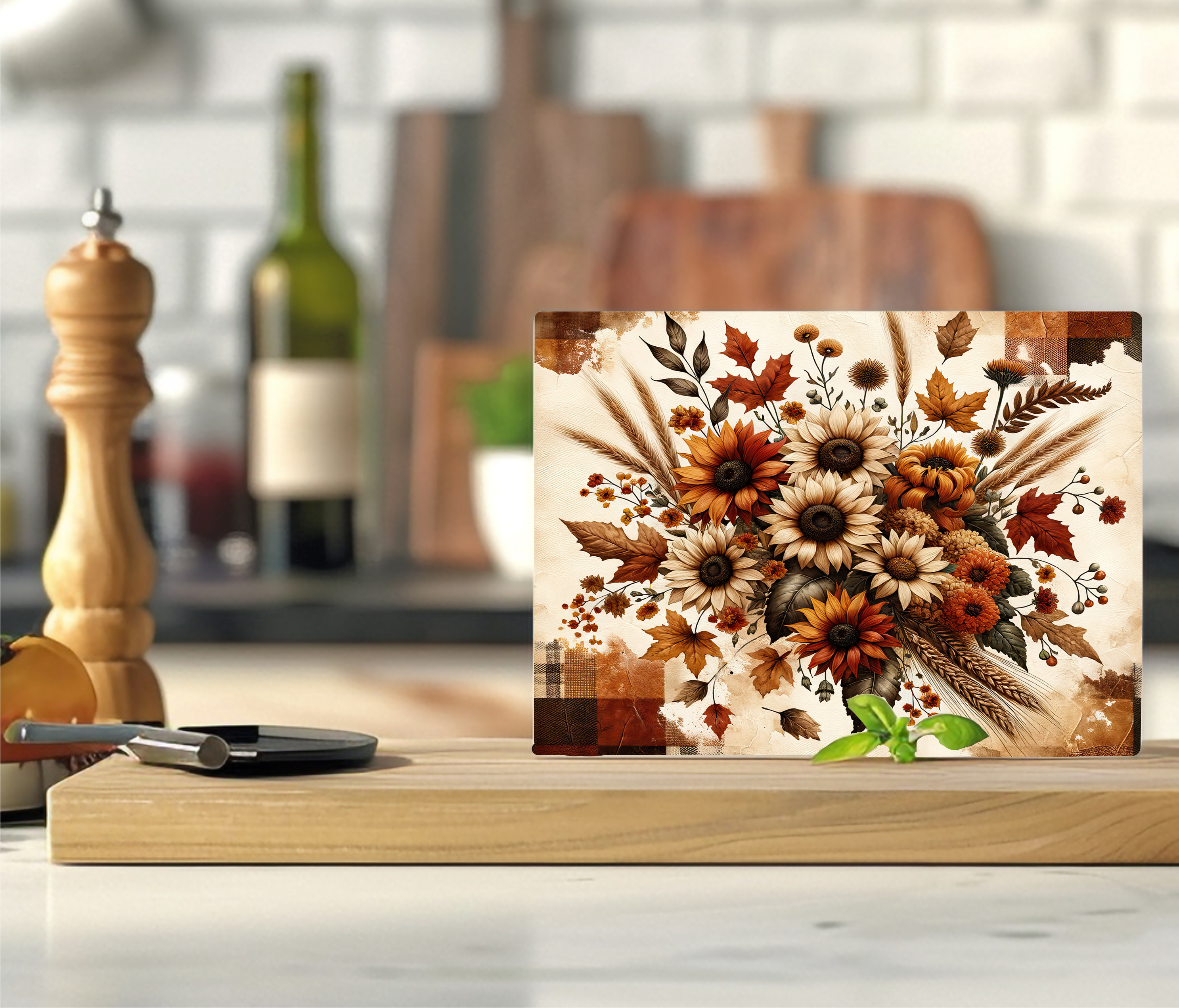 Bouquet - Cutting Board - Sublimation Transfer