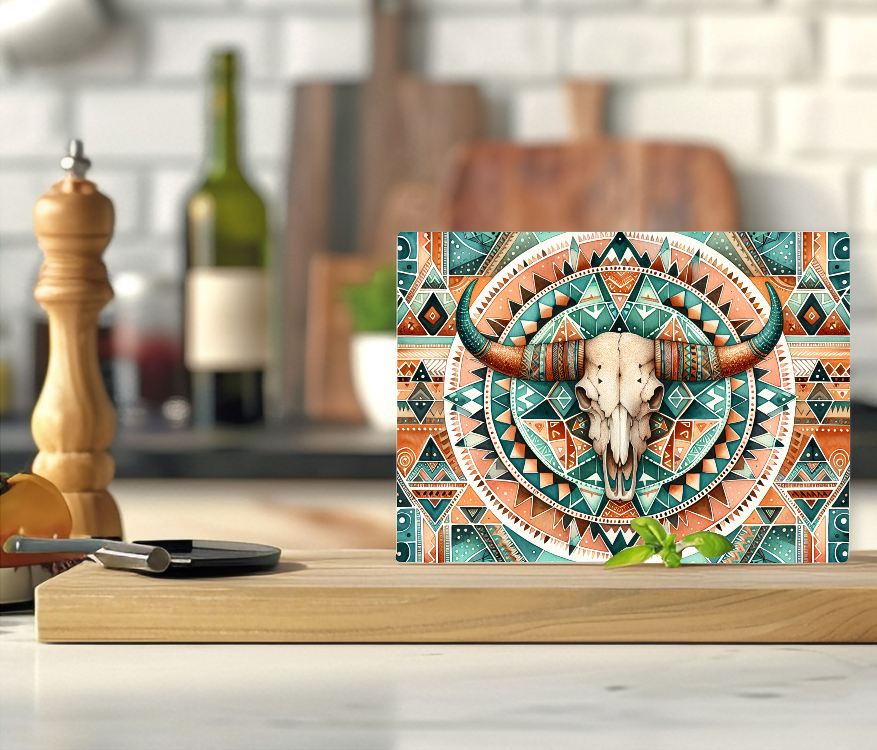 Western Aztec - Cutting Board - Sublimation Transfer