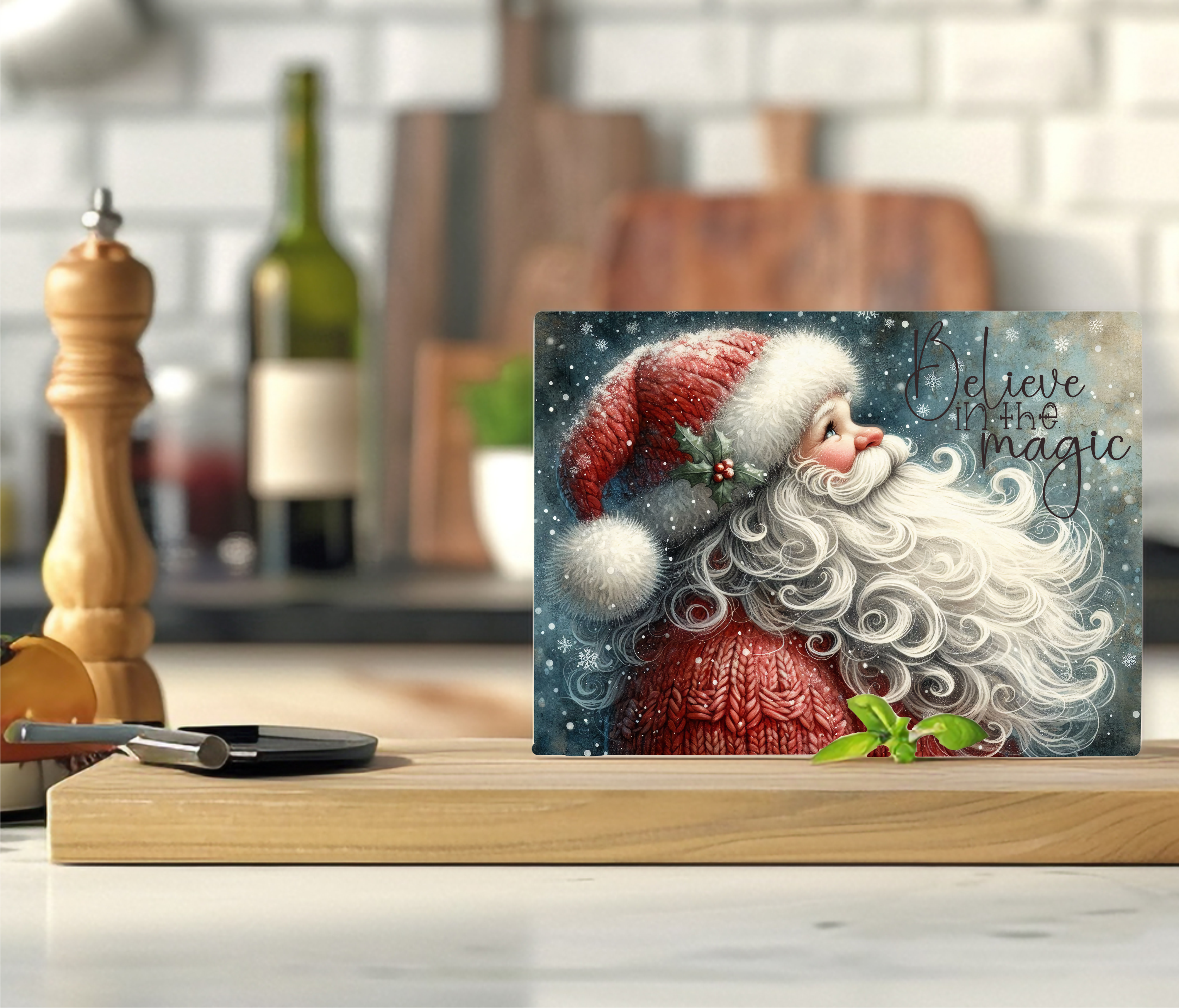 Believe In The Magic - Cutting Board - Sublimation Transfer