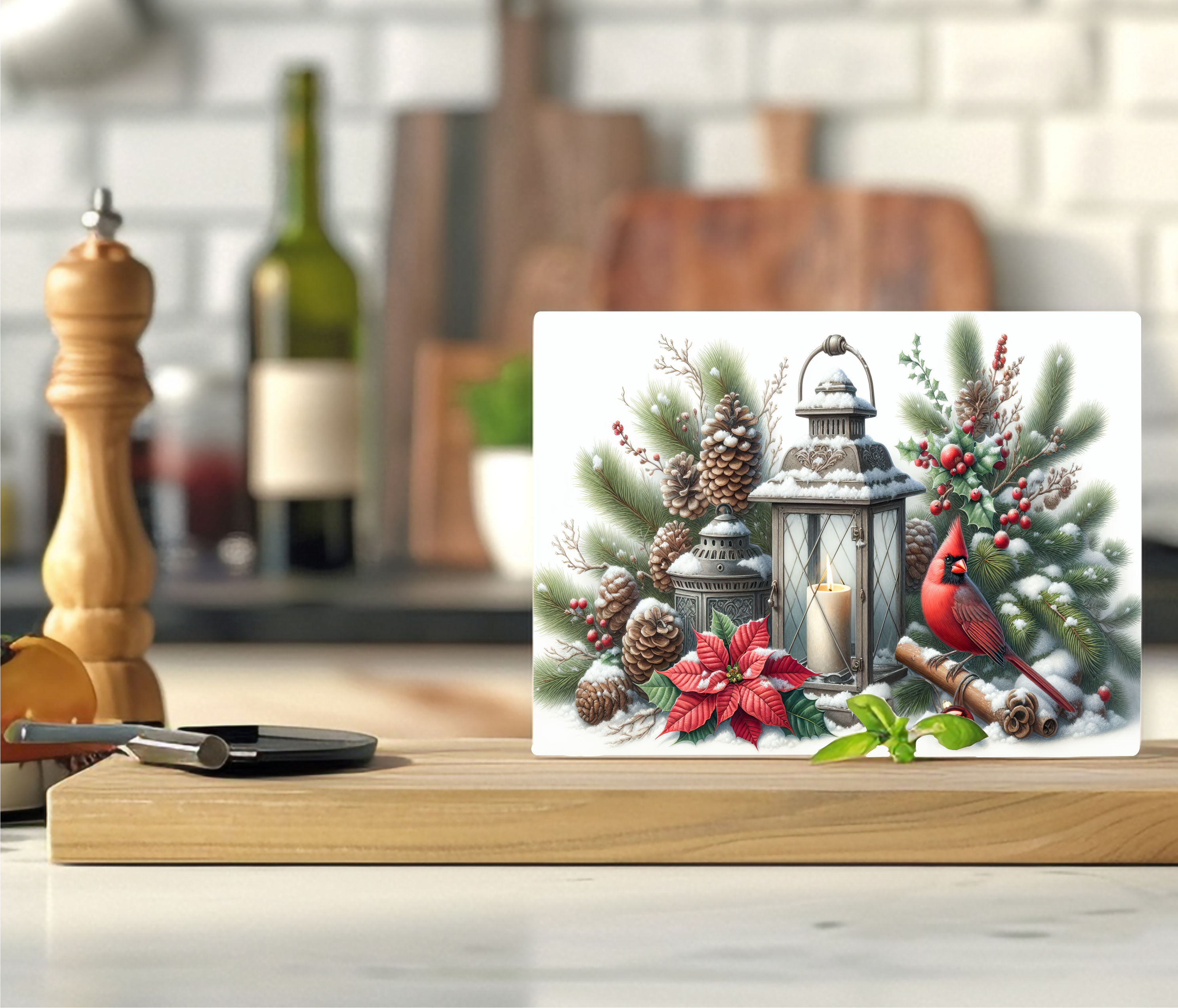 Cardinal  - Cutting Board - Sublimation Transfer