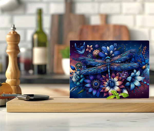 Celestial Dragonfly - Cutting Board - Sublimation Transfer