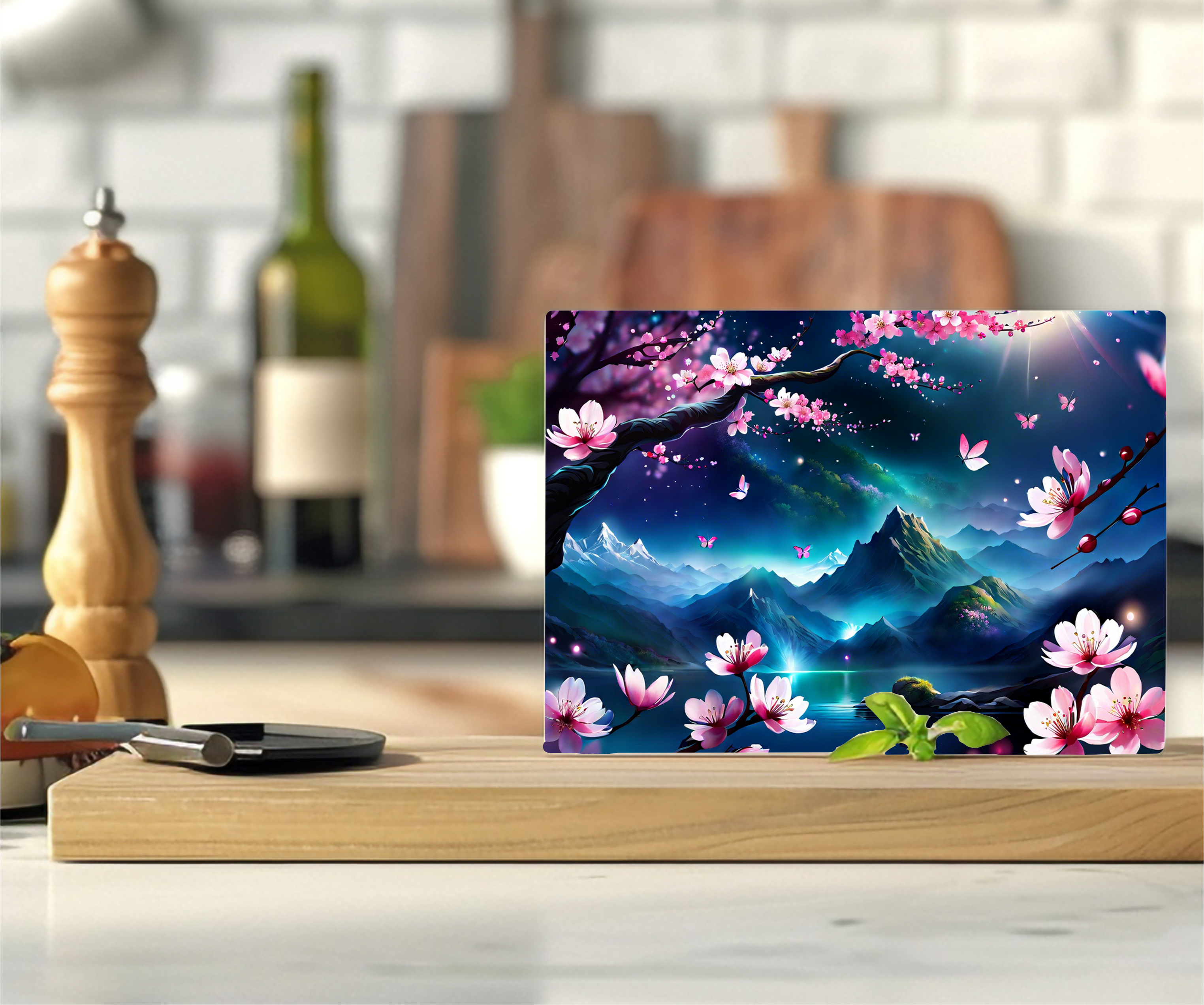 Mountain Scene - Cutting Board - Sublimation Transfer