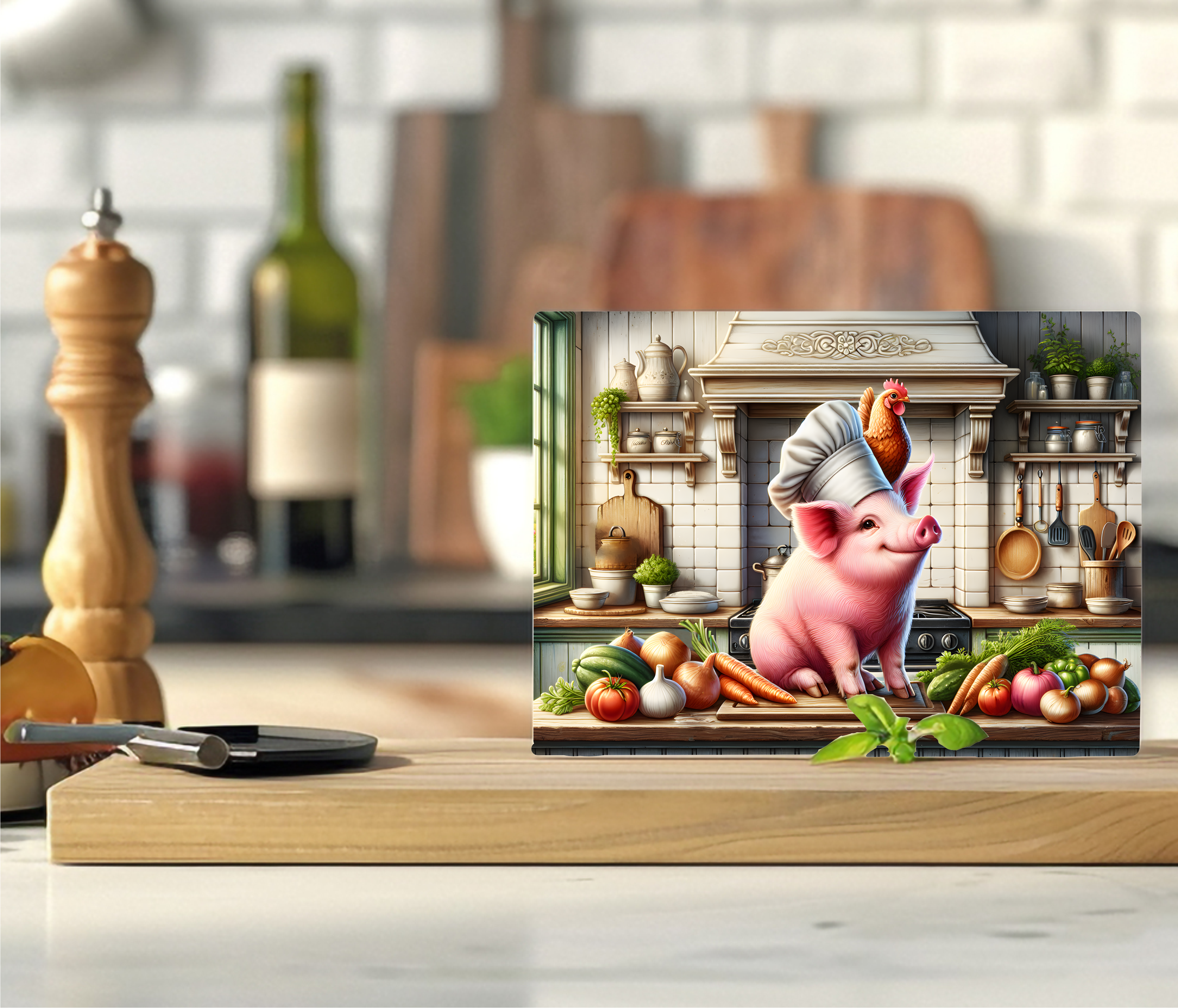 Farm Animals - Cutting Board - Sublimation Transfer