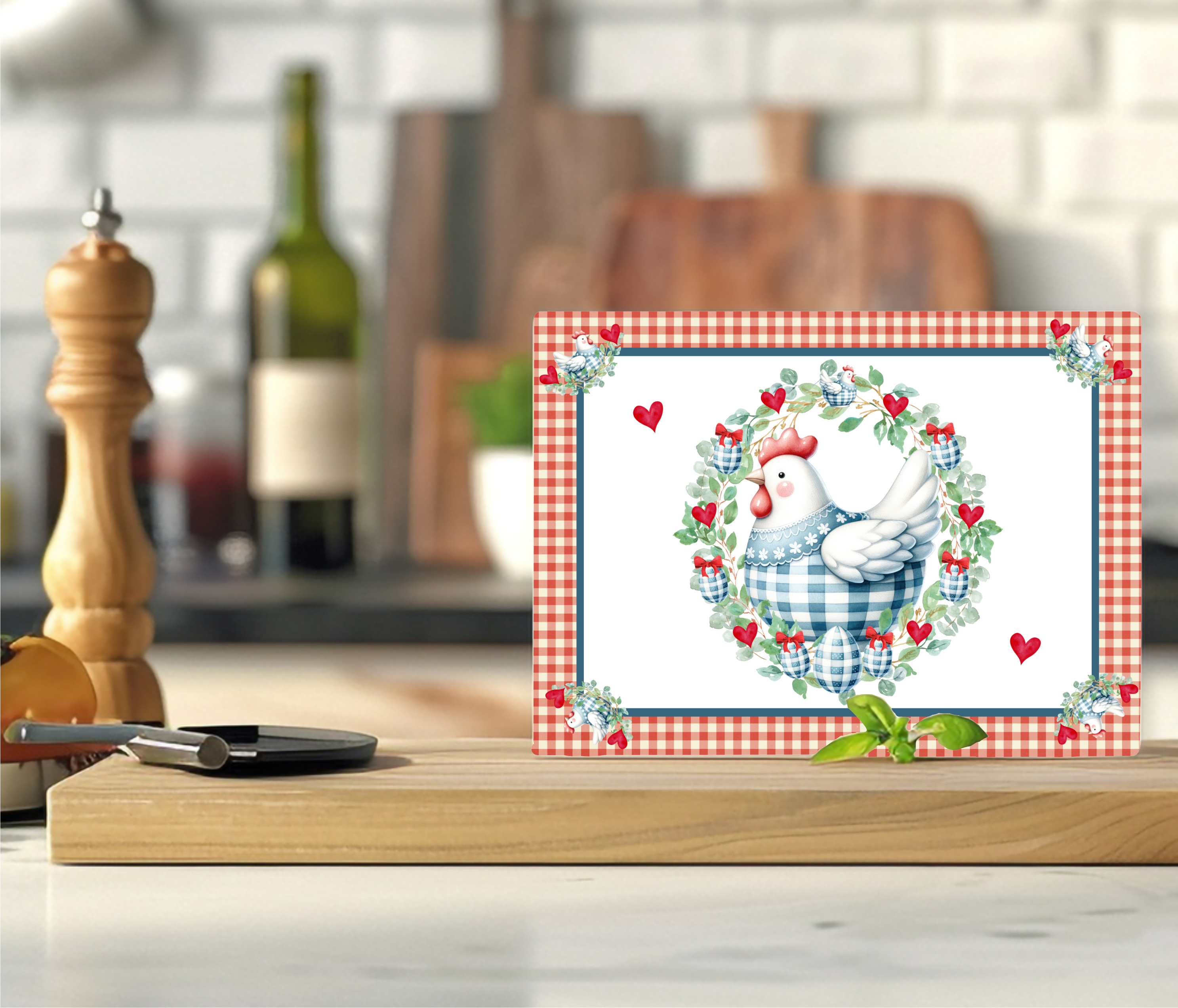 Country Chick - Cutting Board - Sublimation Transfer