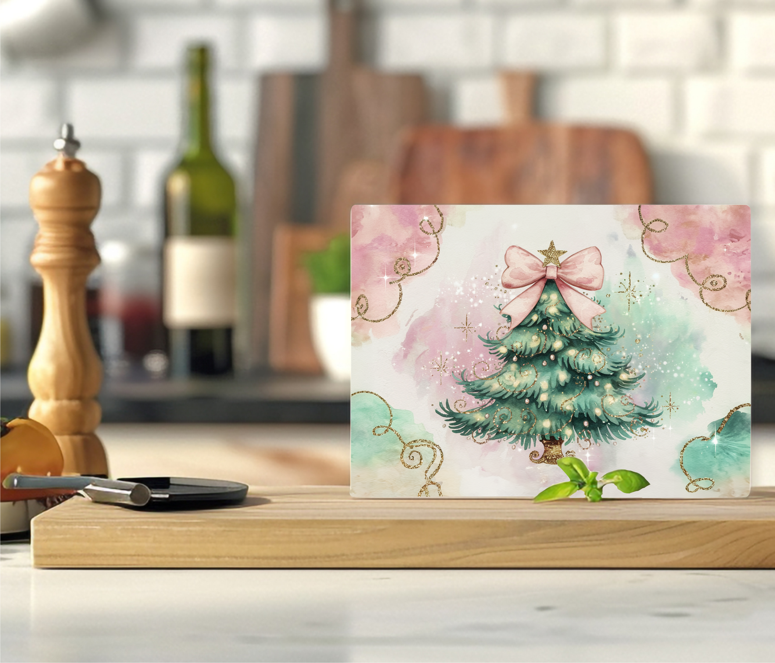 Christmas Tree - Cutting Board - Sublimation Transfer