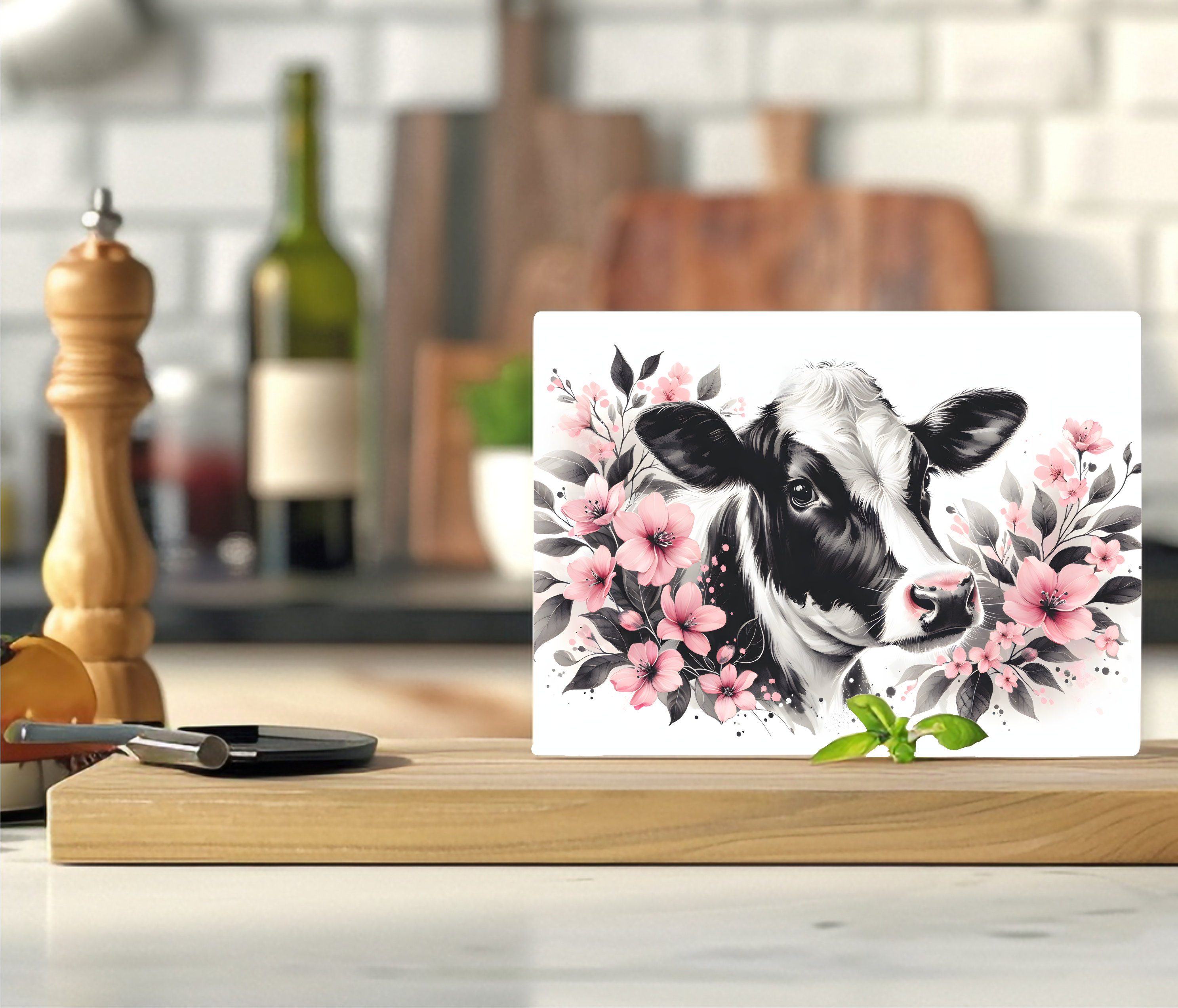 Country Cow - Cutting Board - Sublimation Transfer