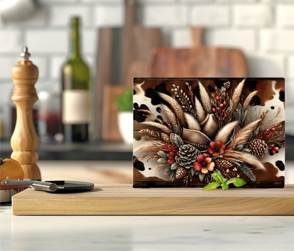Cowgirl Hat - Cutting Board - Sublimation Transfer