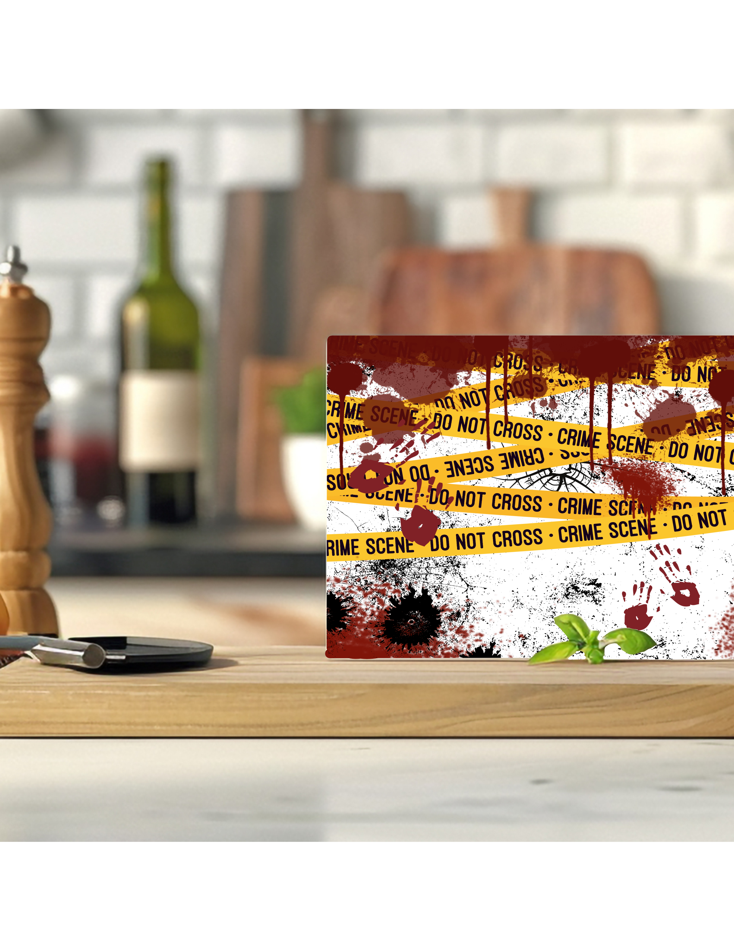 Crime Scene - Cutting Board - Sublimation Transfer