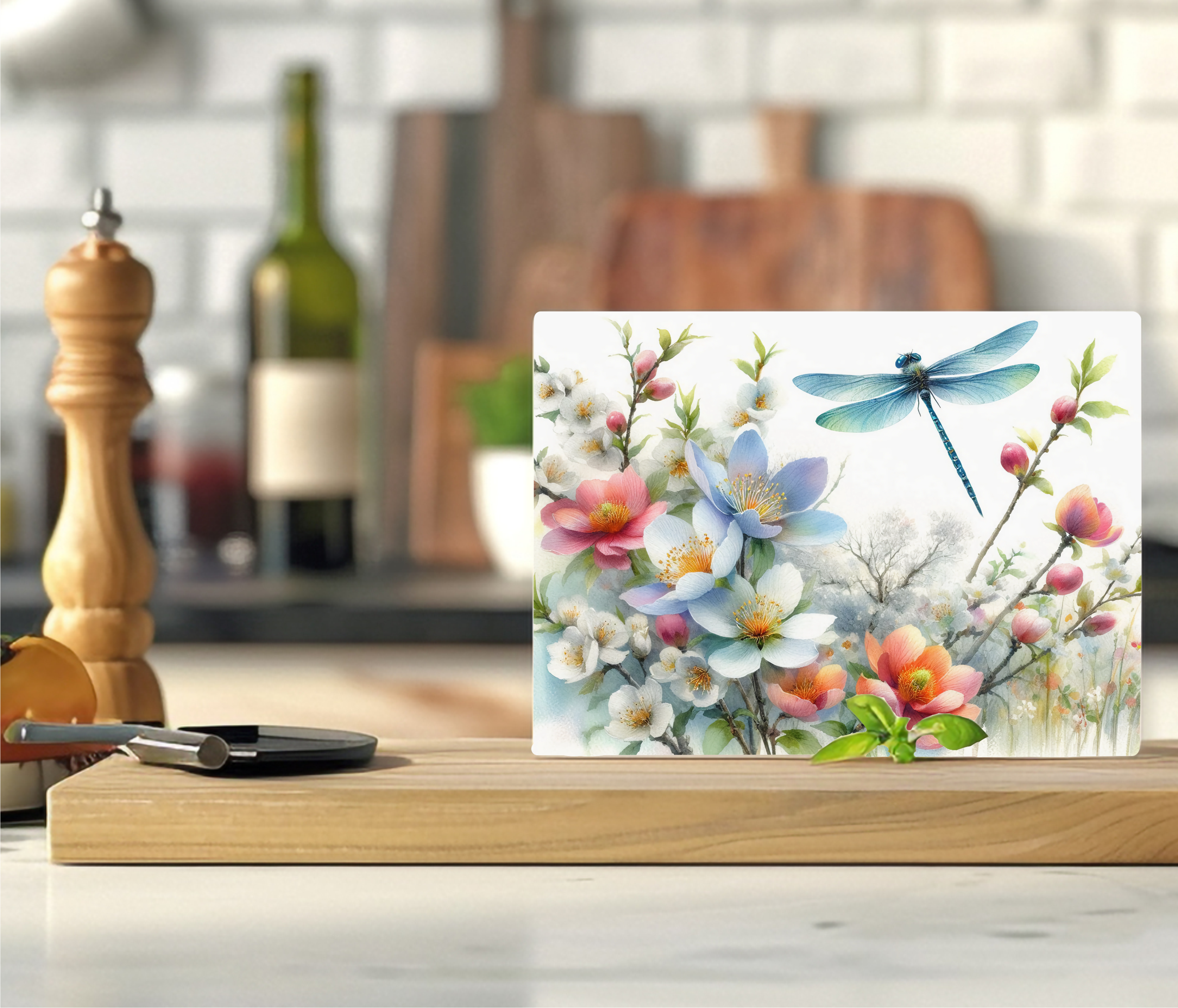 Dragonfly - Cutting Board - Sublimation Transfer