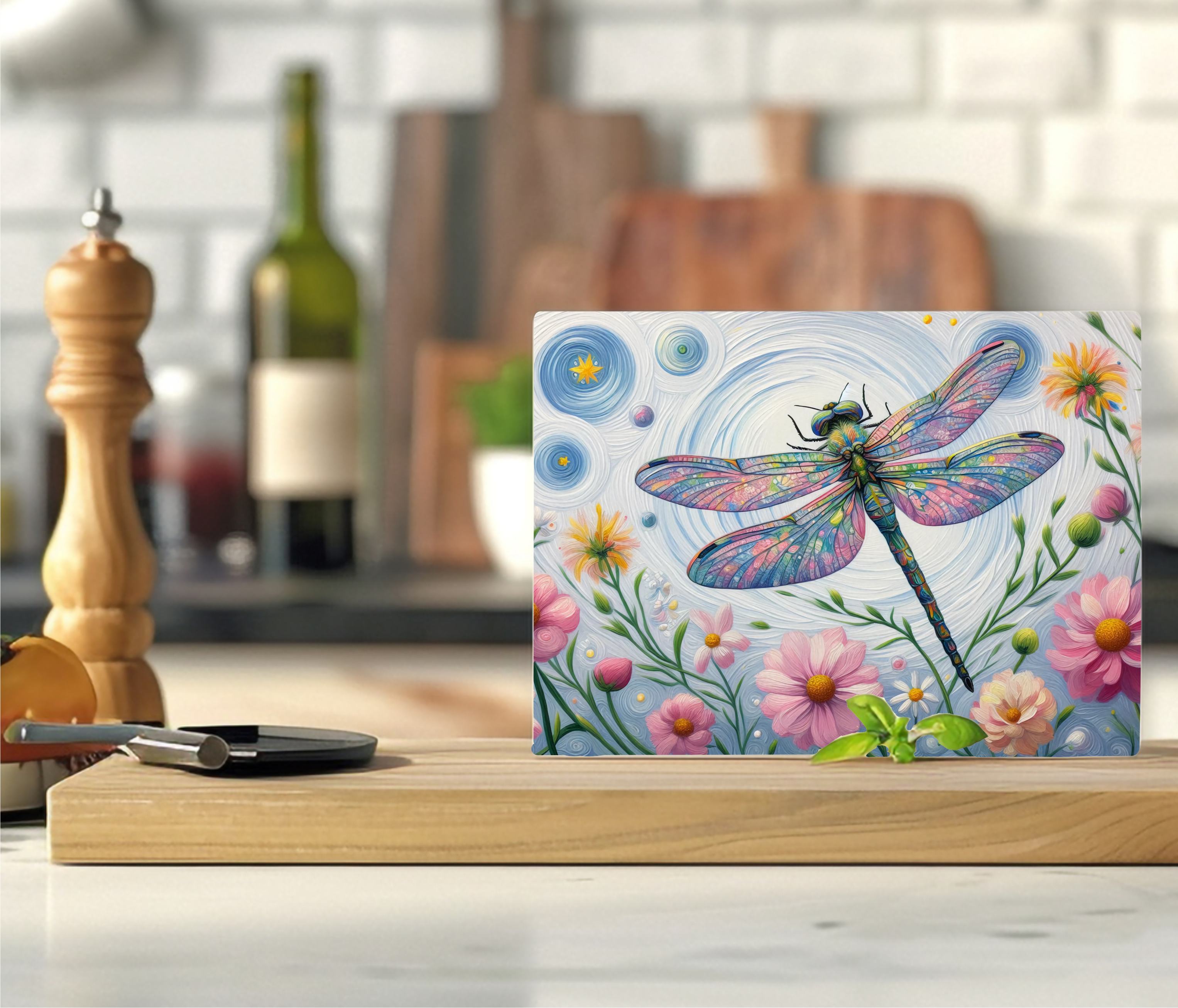 Dragonfly - Cutting Board - Sublimation Transfer