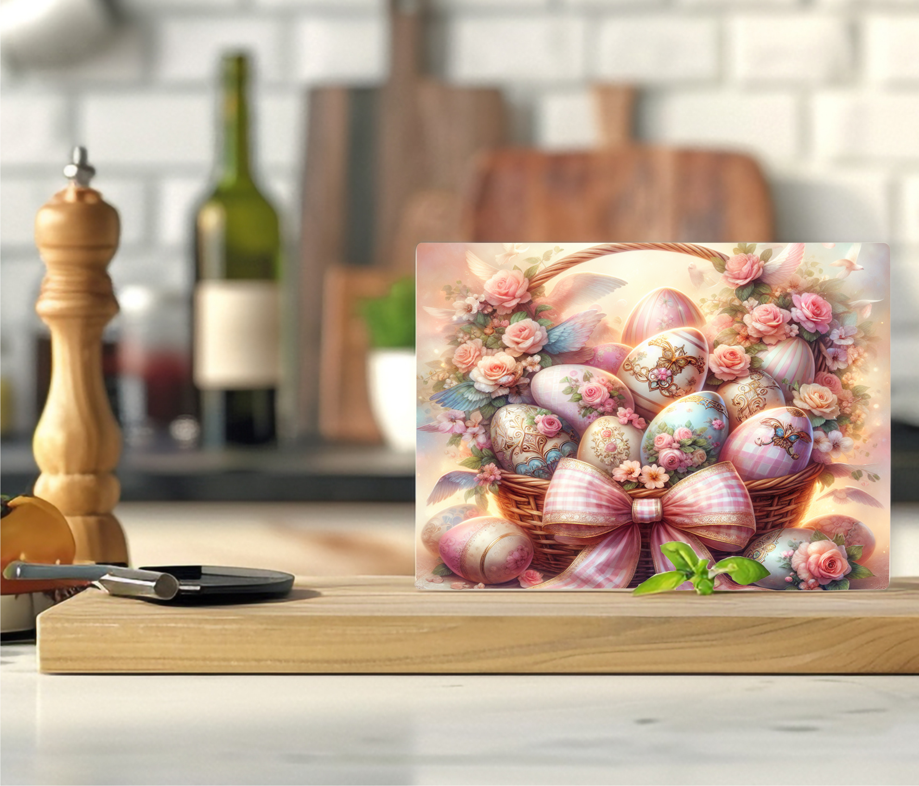 Easter Basket - Cutting Board - Sublimation Transfer