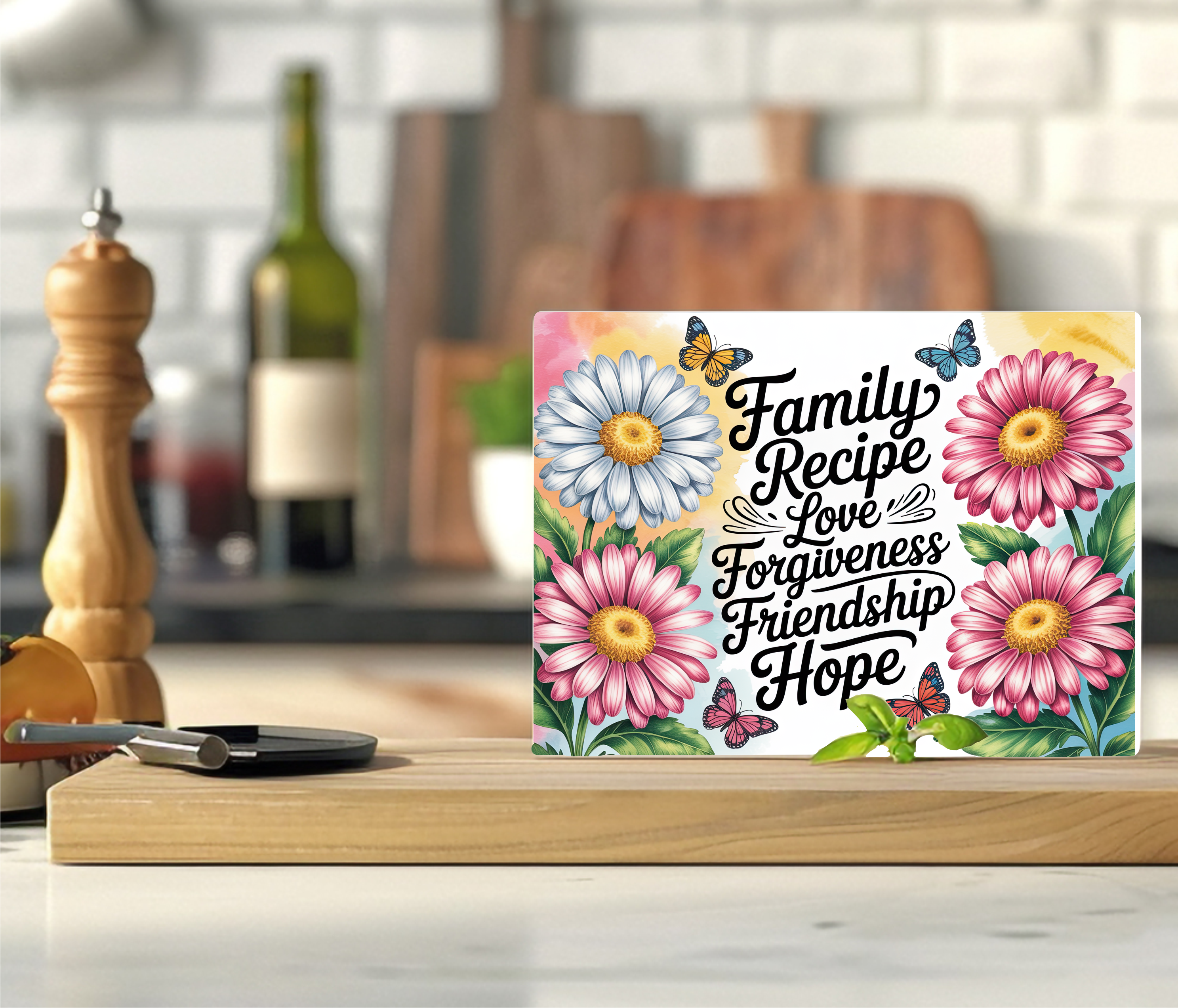 Family Recipe - Cutting Board - Sublimation Transfer