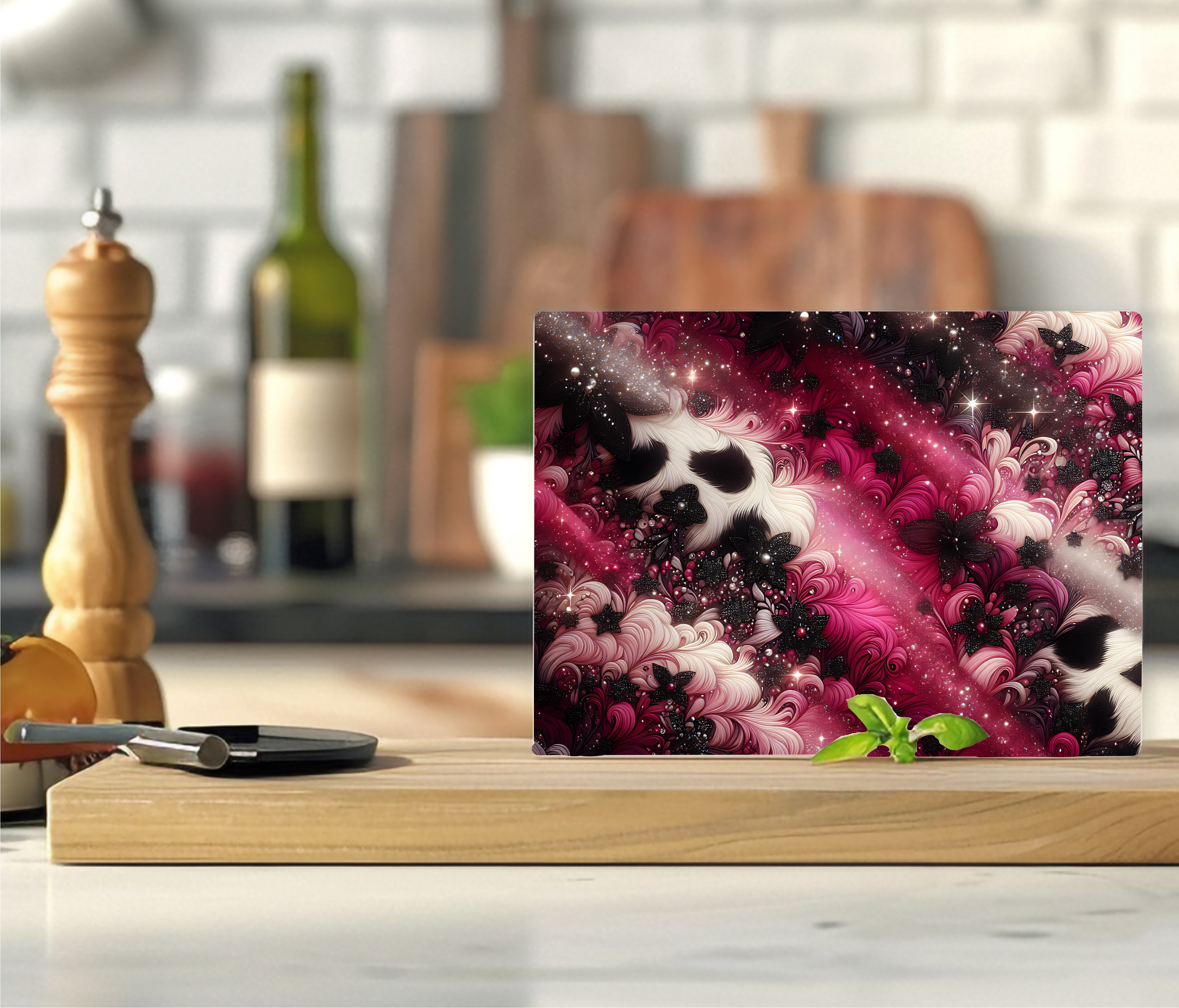 Abstract Feathers - Cutting Board - Sublimation Transfer