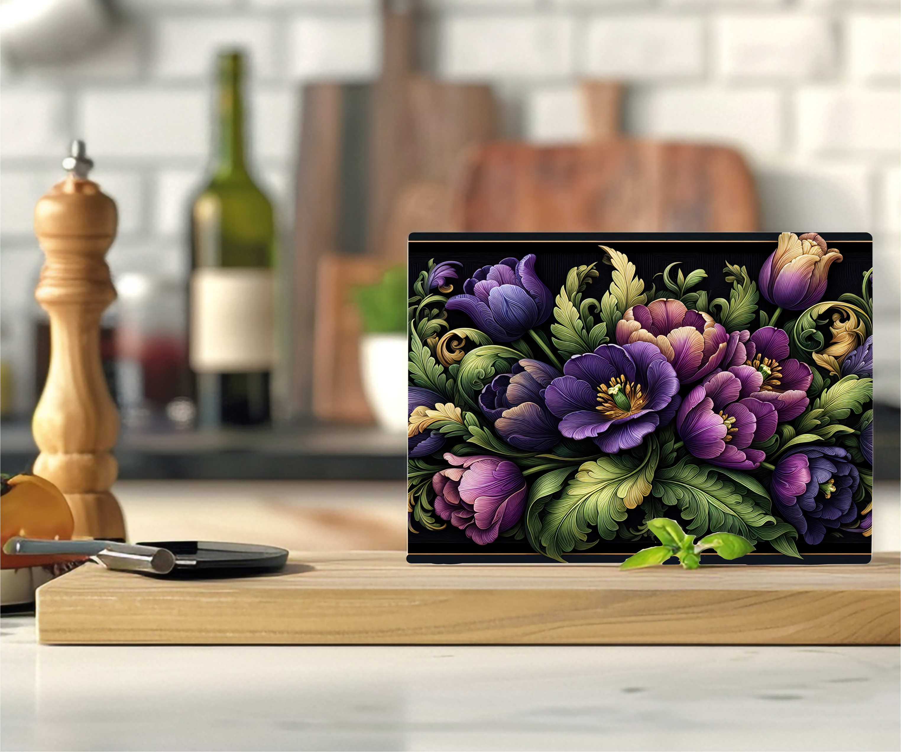 Floral - Cutting Board - Sublimation Transfer