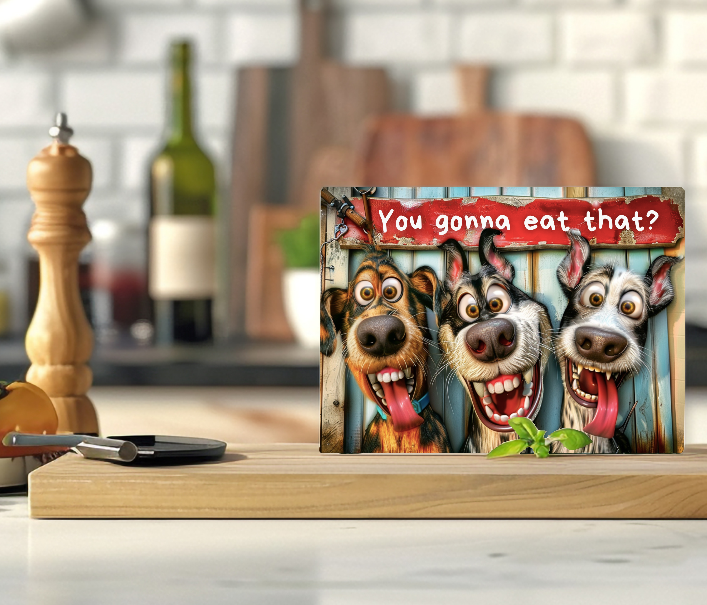 You Gonna Eat That? - Cutting Board - Sublimation Transfer
