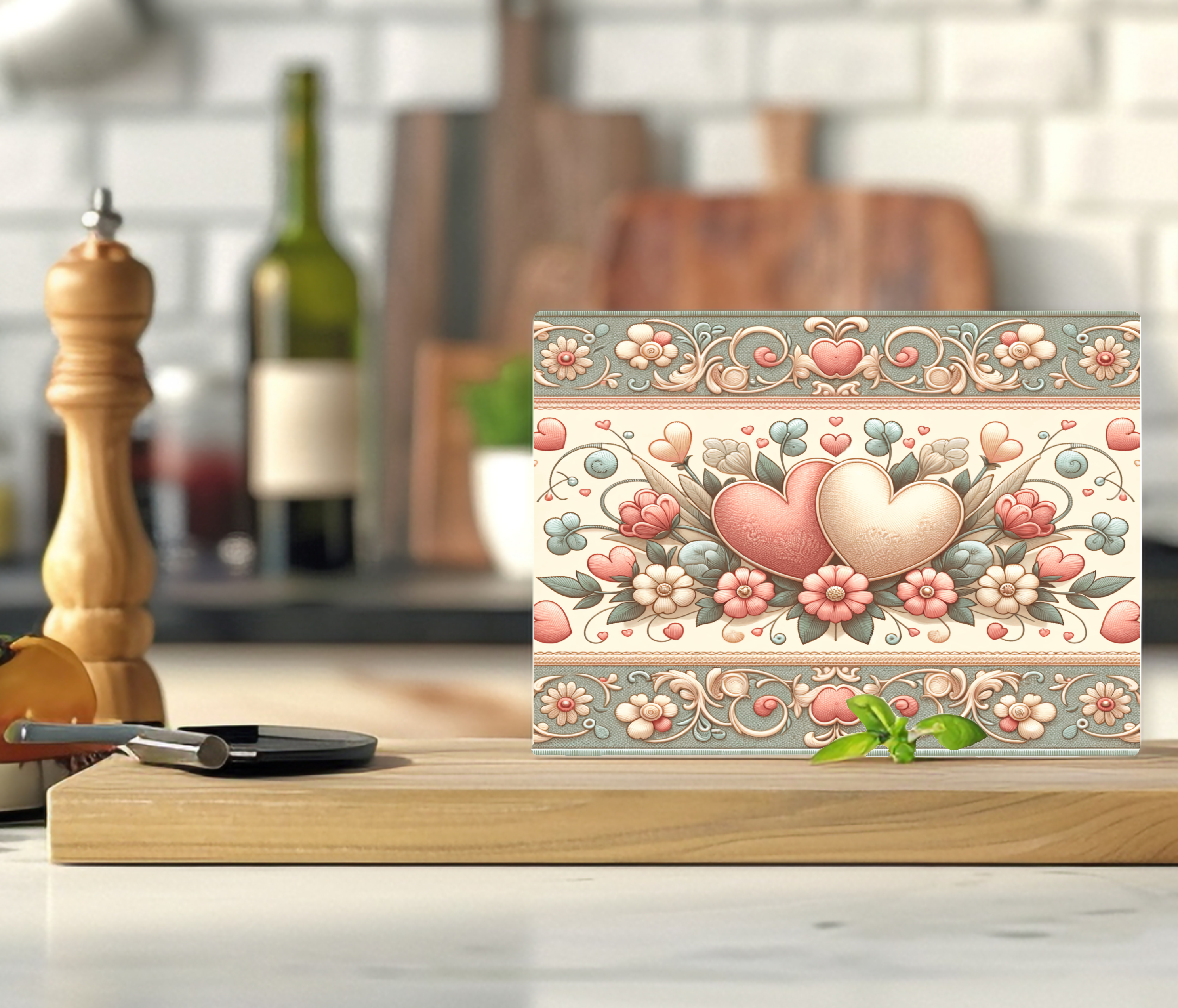 Hearts - Cutting Board - Sublimation Transfer