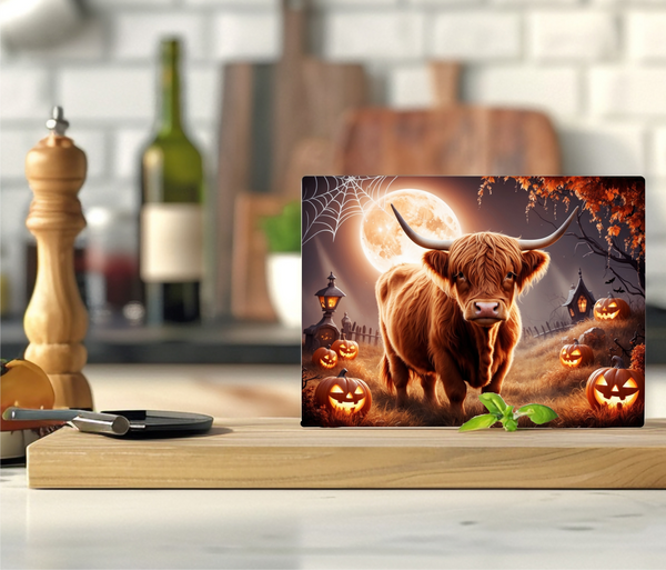 Halloween Highlander - Cutting Board - Sublimation Transfer