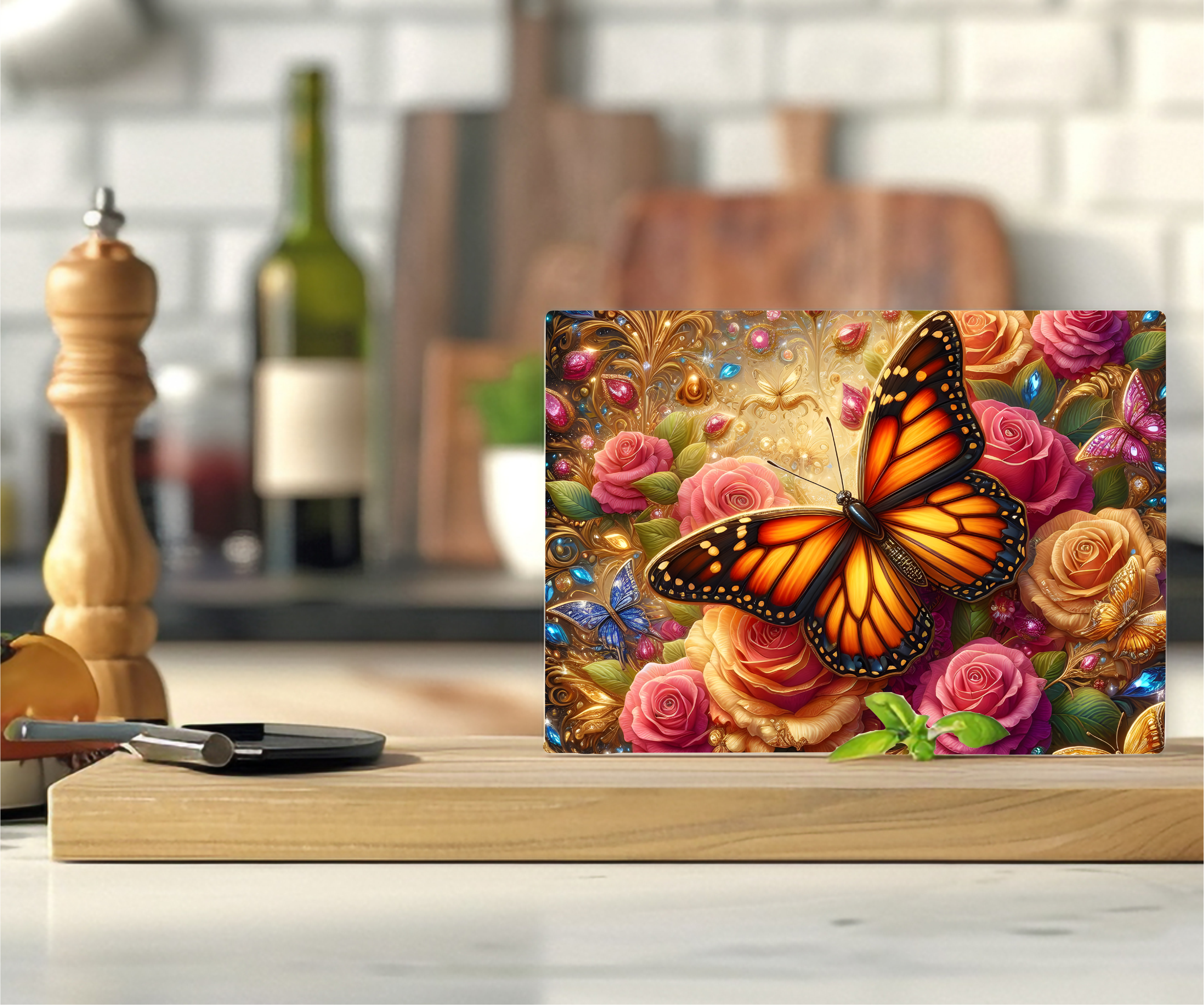 Butterflies - Cutting Board - Sublimation Transfer