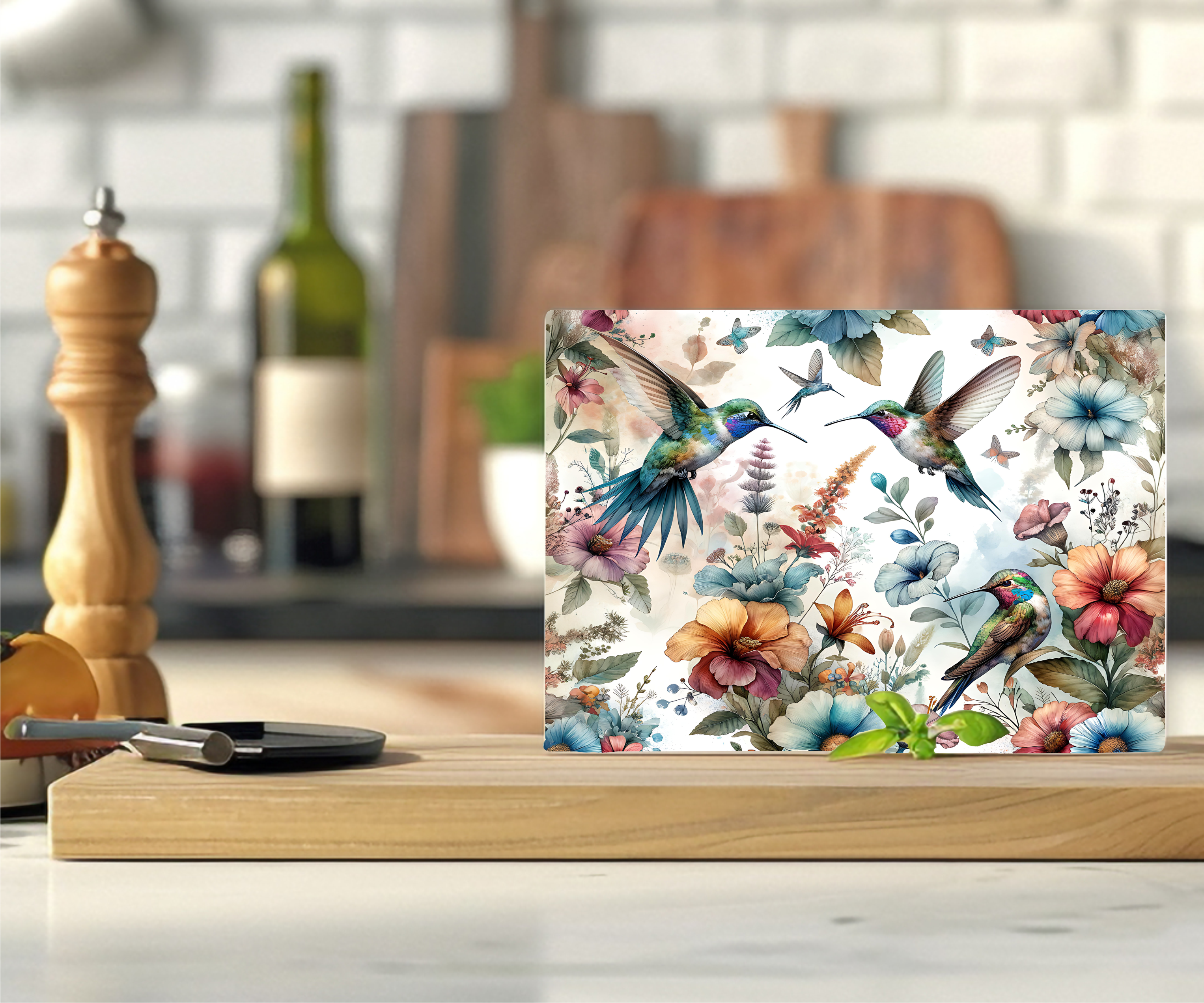 Hummingbirds - Cutting Board - Sublimation Transfer
