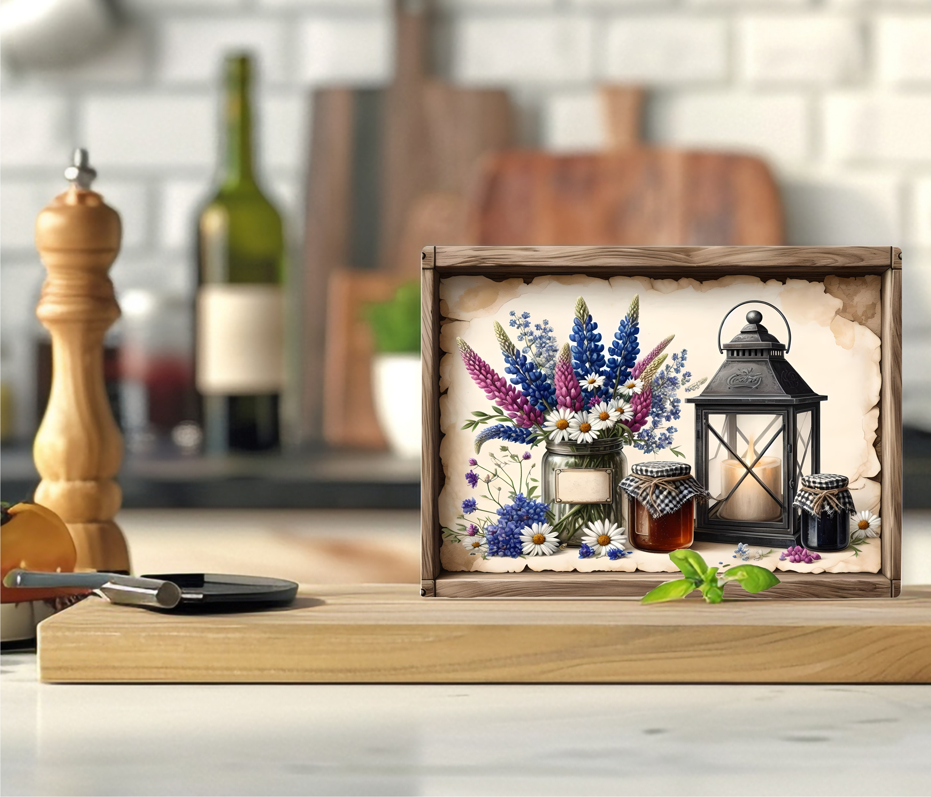 Lantern - Cutting Board - Sublimation Transfer
