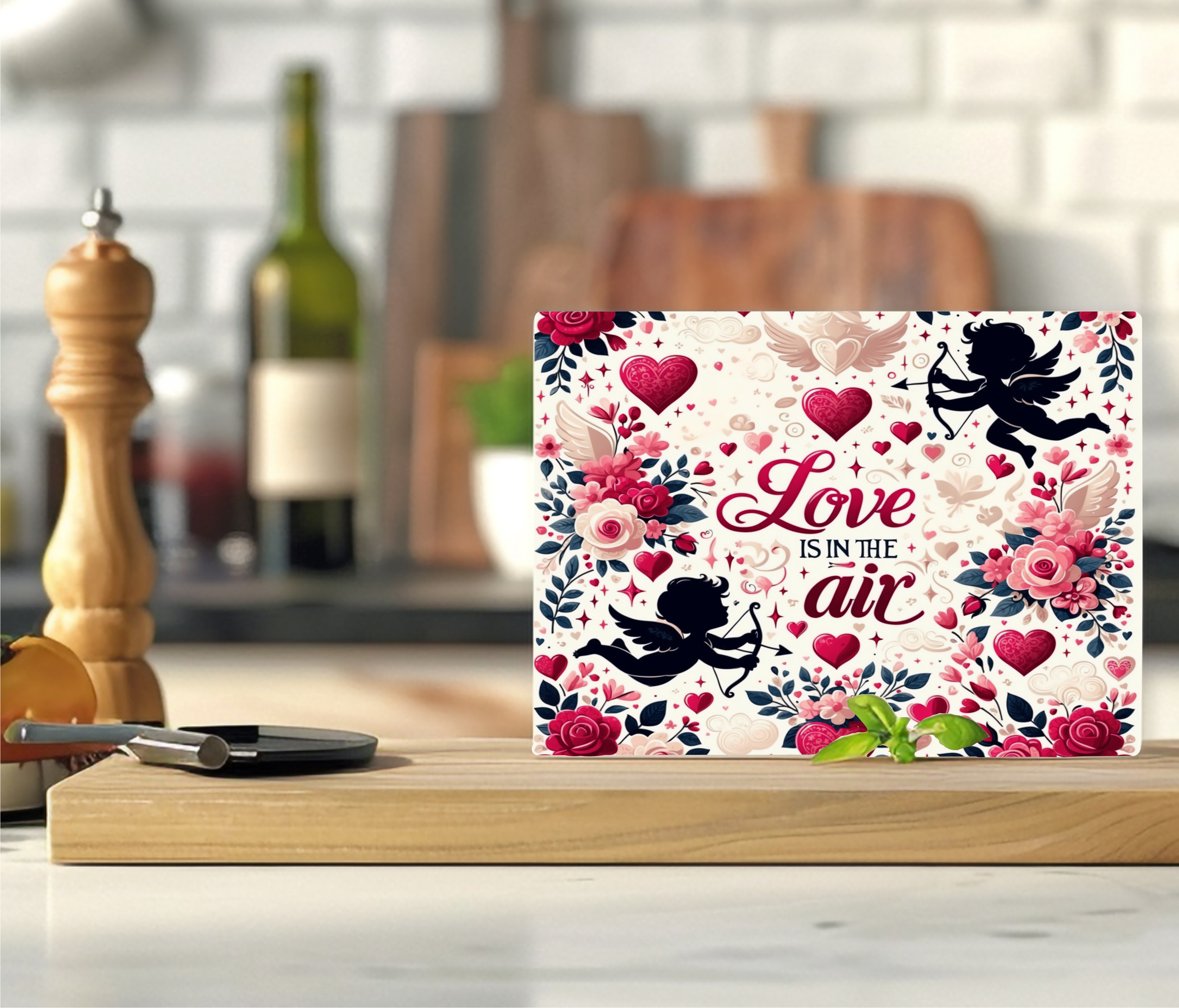 Love Is In The Air - Cutting Board - Sublimation Transfer