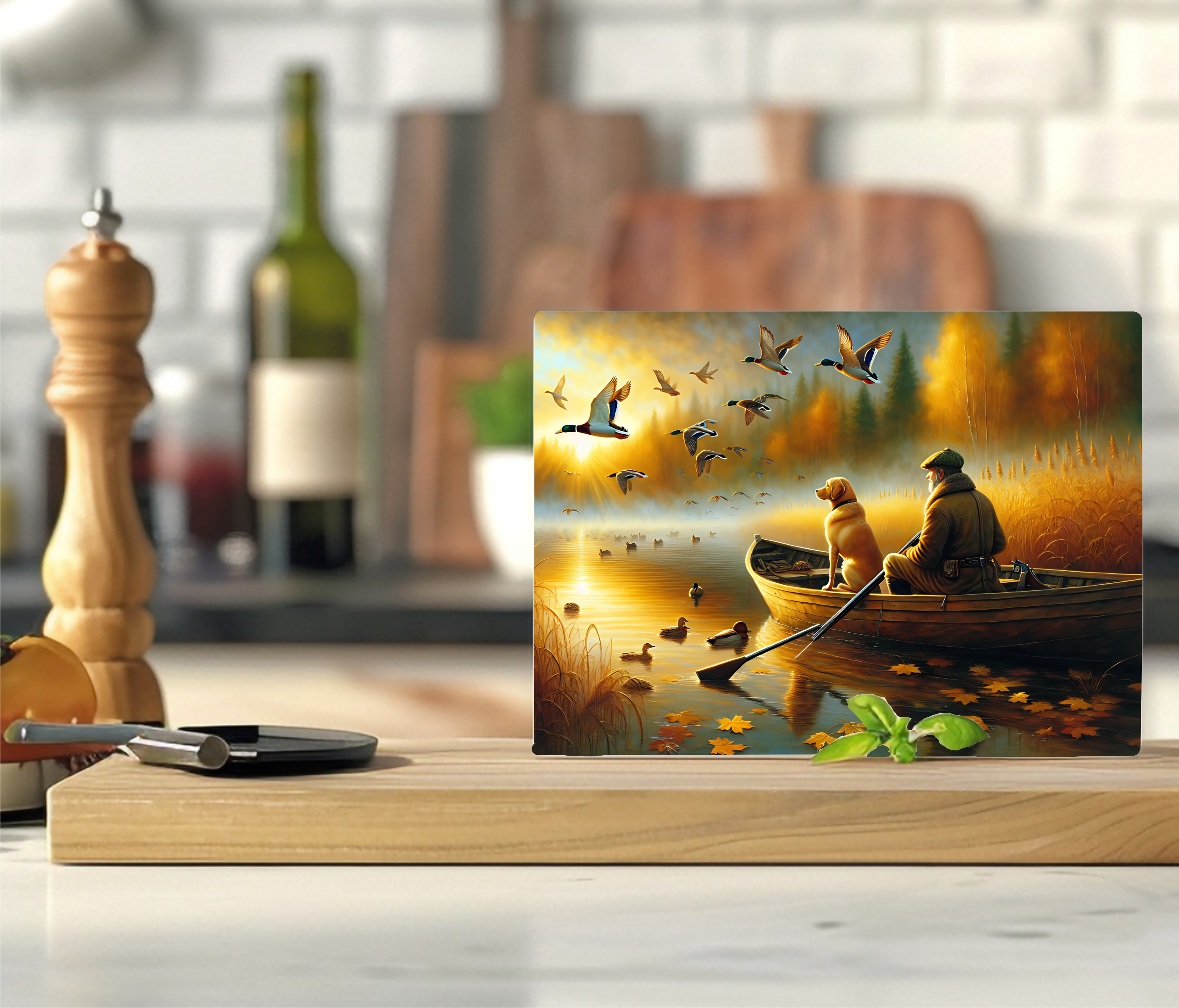 Peaceful Nature - Cutting Board - Sublimation Transfer