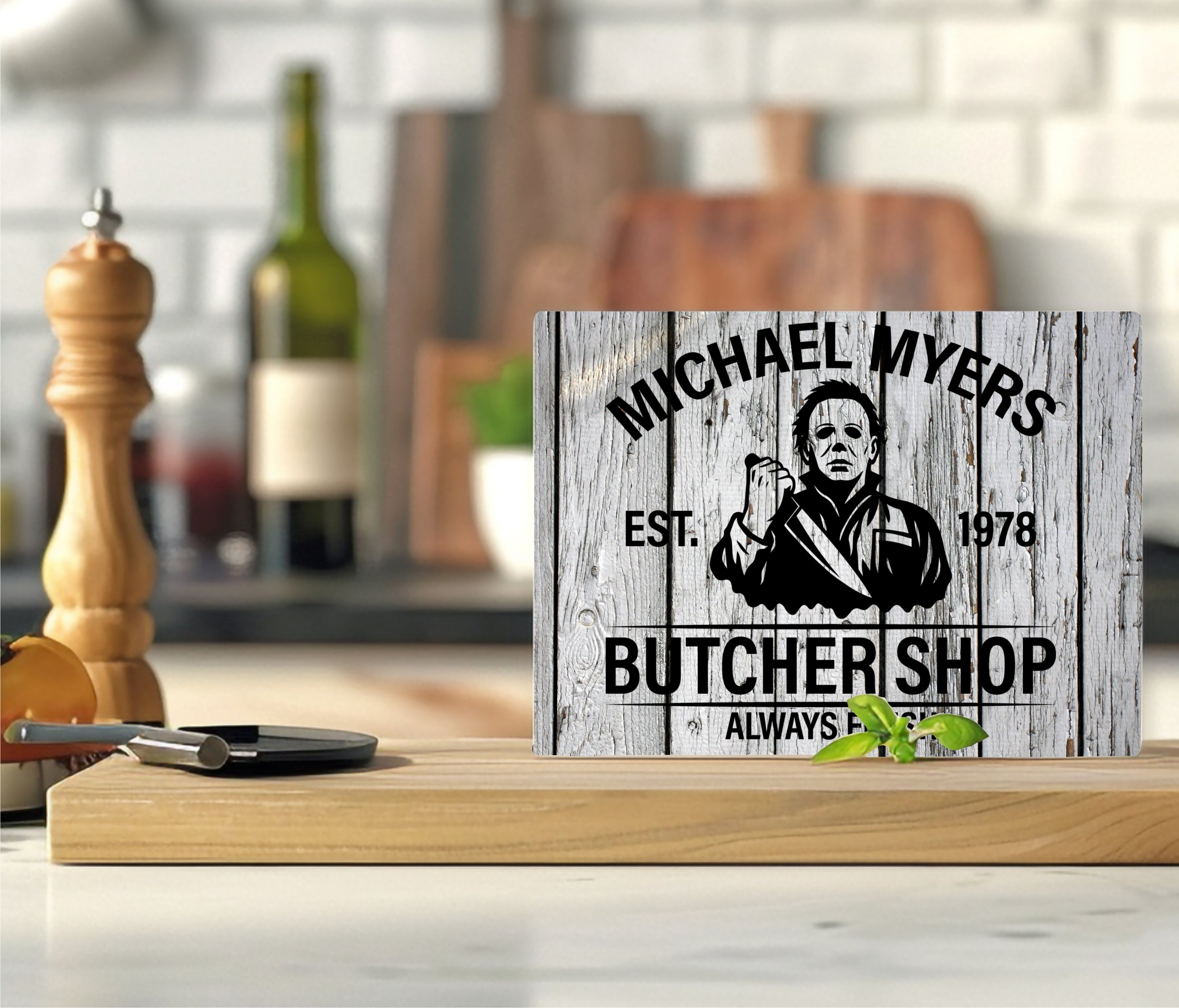 Butcher Shop - Cutting Board - Sublimation Transfer