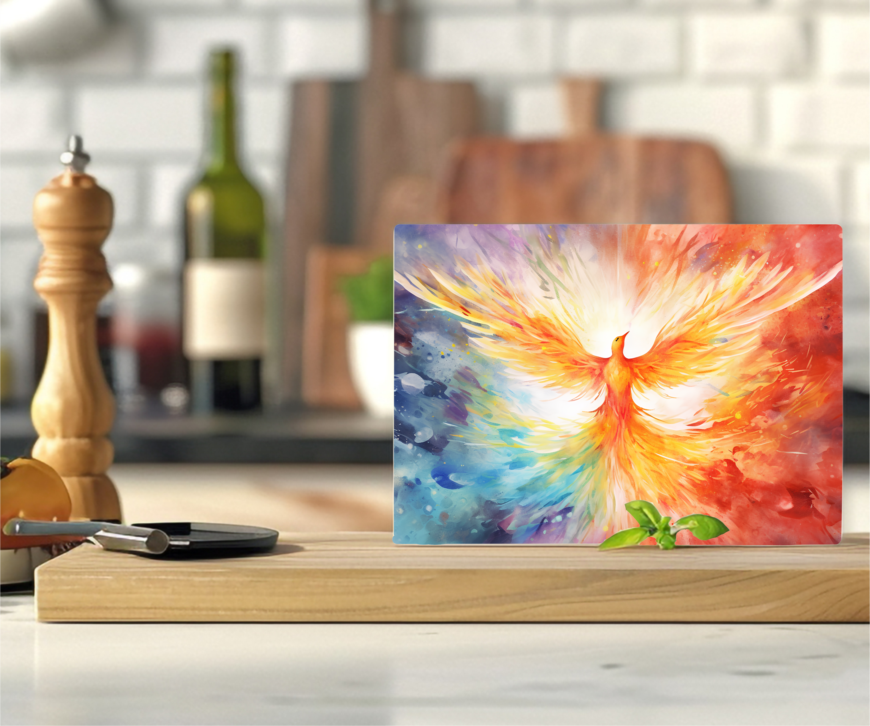 Pheonix - Cutting Board - Sublimation Transfer